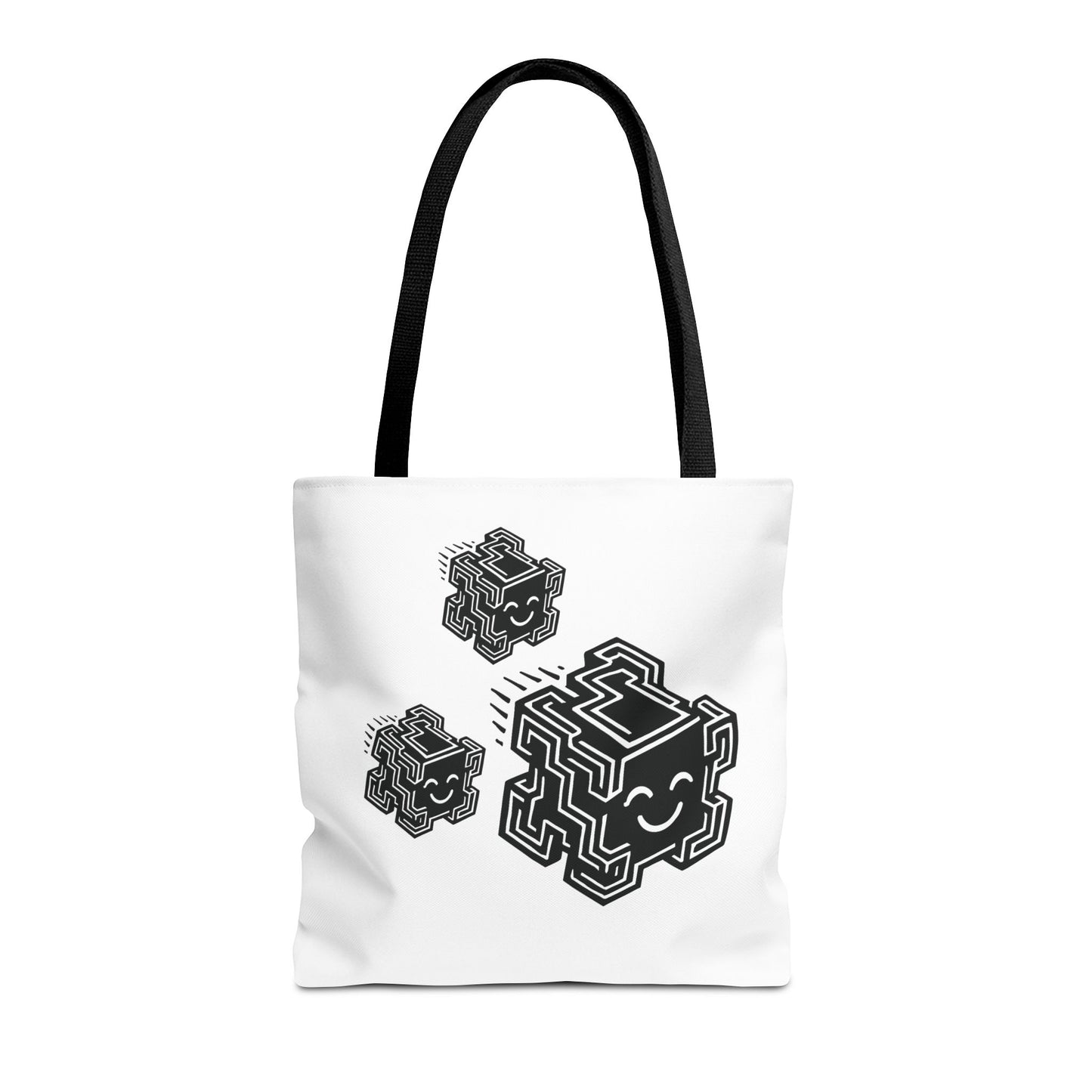 "Glitchee Fam" Motivational Tote Bag, Gym Carryall, Workout Bag, Reusable Shopping Tote, Eco-Friendly Reusable Bag, Challenge Every System Bag