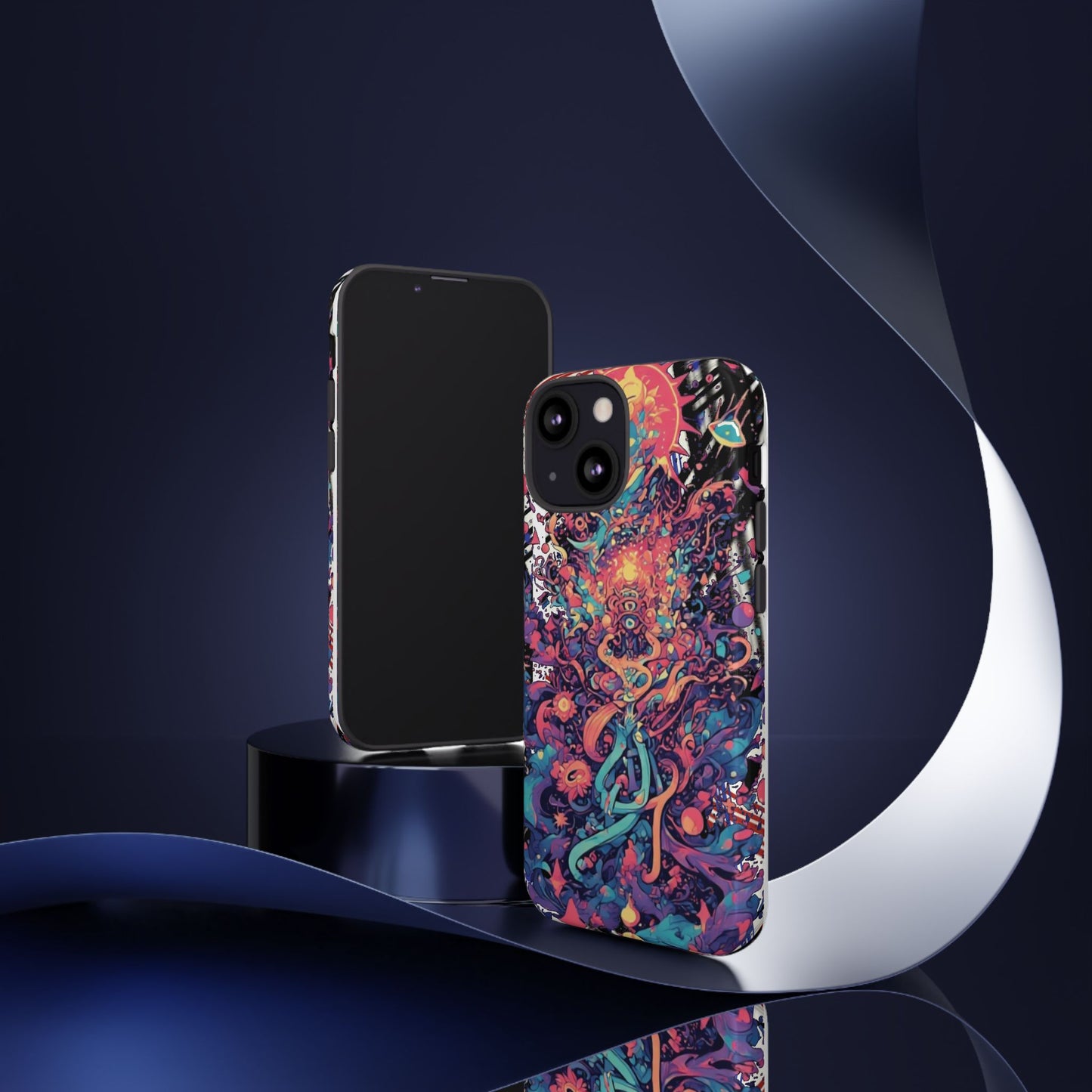 Colorful Phone Case, Unique Phone Cover, Tough Cases, Artistic Smartphone Protector, Gifts for Her