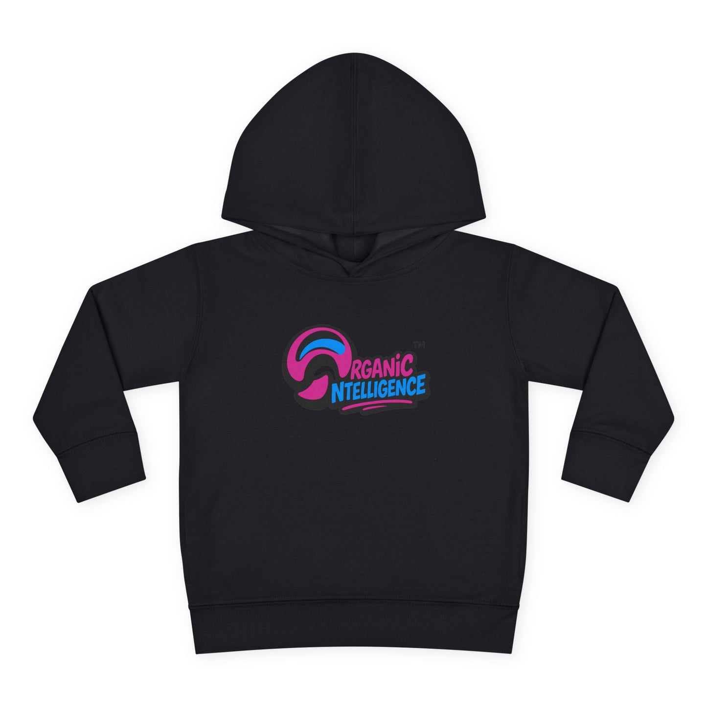 Organic Intelligence Toddler Fleece Hoodie, Cute Kids Pullover, Childrens Wear, Gift for Toddlers, Cozy Hoodie for Playtime