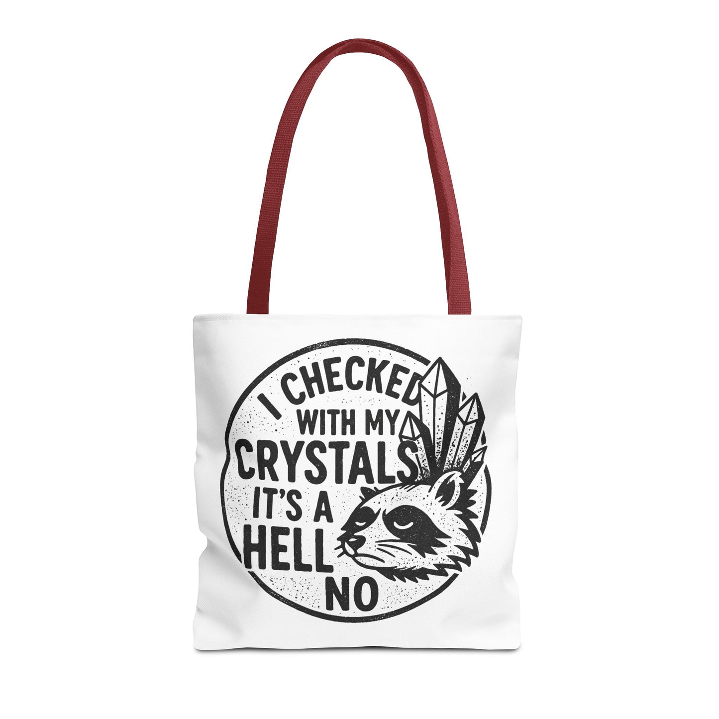 "It's a Hell No" Motivational Tote Bag, Gym Carryall, Workout Bag, Reusable Shopping Tote, Eco-Friendly Reusable Bag, Challenge Every System Bag