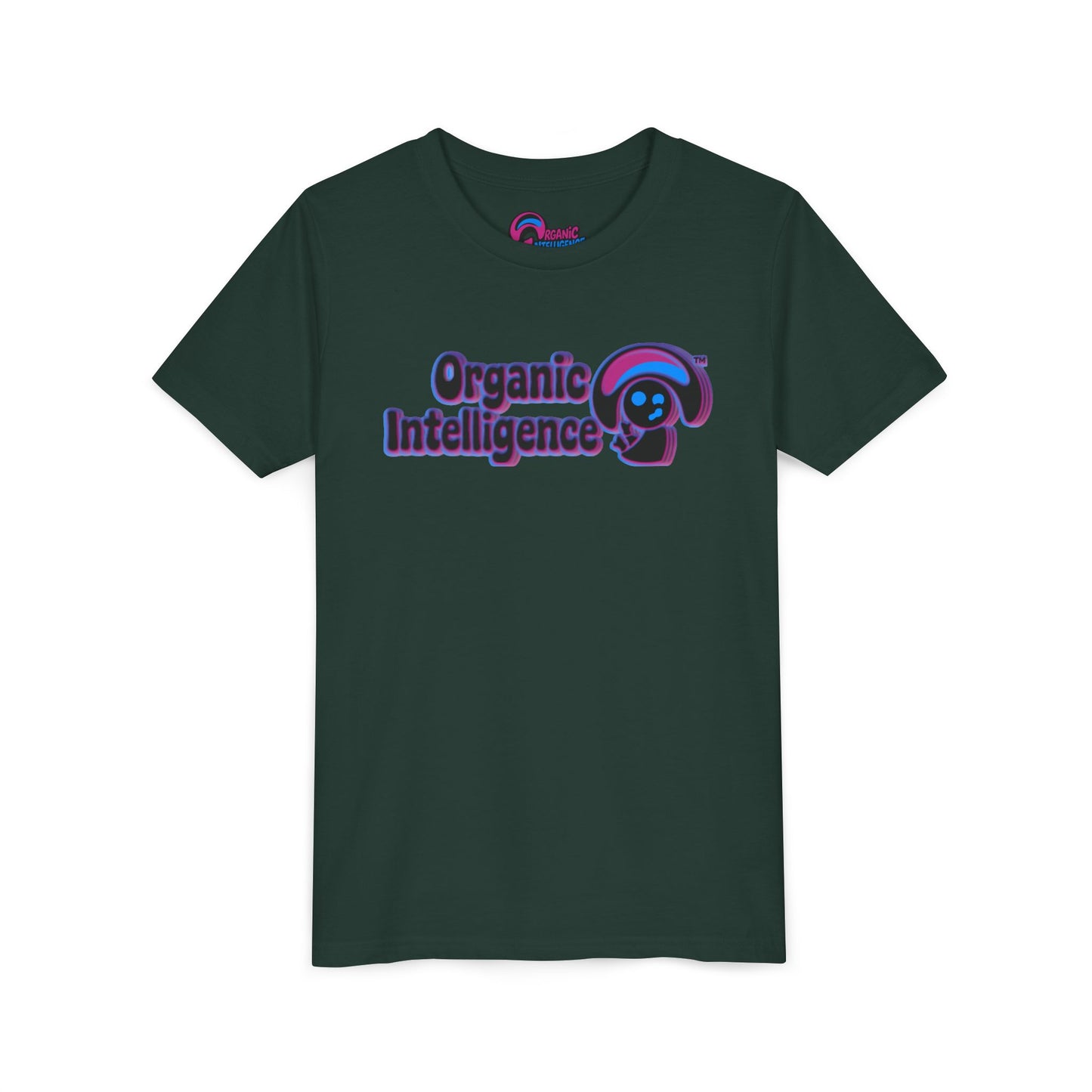 Youth Oswald Tee – Big Ideas. Small Sleeves. BY - Organic Intelligence™️ Design, Fun Kids Shirt, Trendy Youth Apparel, Unique Gift for Kids, Summer Wear