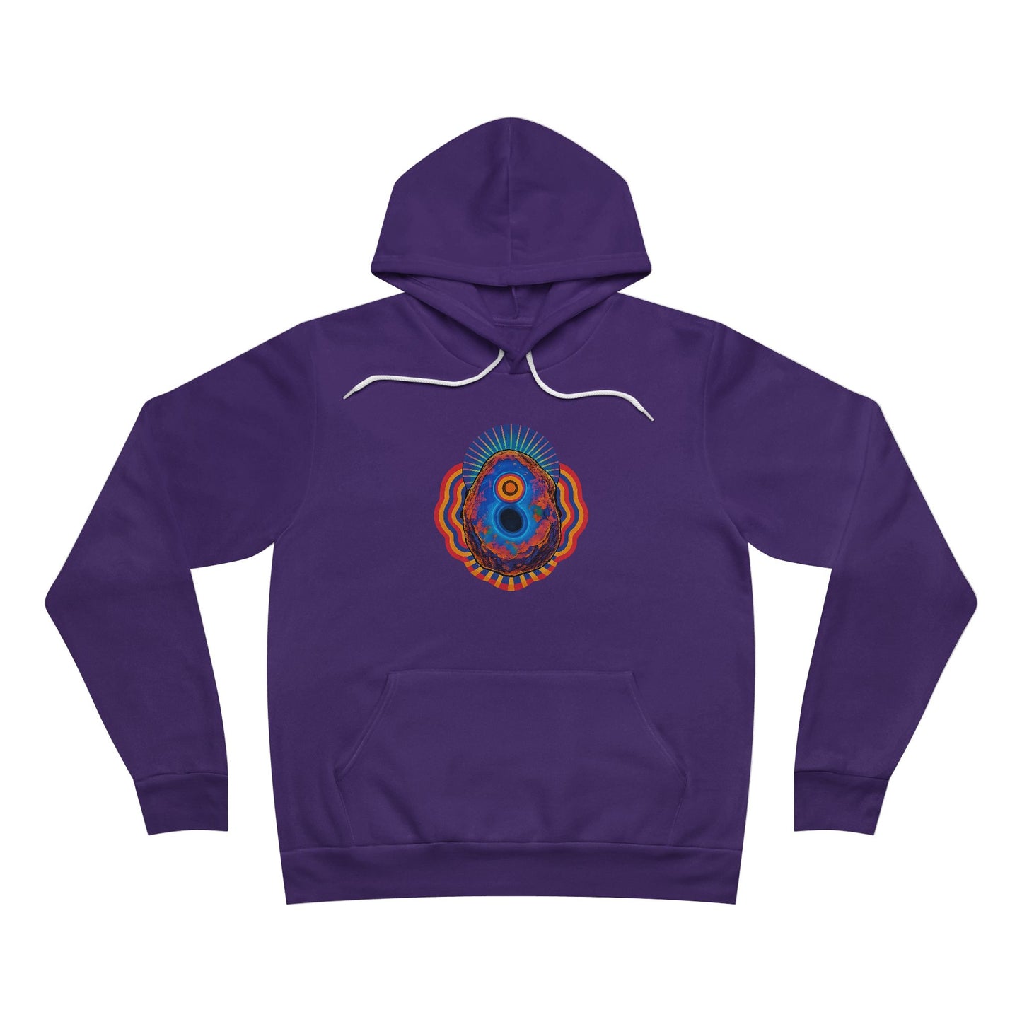 Litho-Glyph Hoodie – Ethiopian Opal Signal: Cozy Unisex Sweatshirt, Graphic Pullover for Creative Souls, Perfect Gift for Occasions, Unique Loungewear