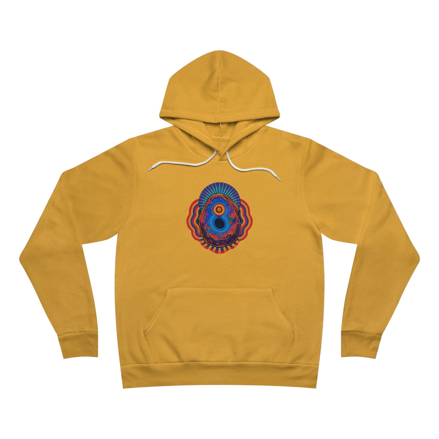 Litho-Glyph Hoodie – Ethiopian Opal Signal: Cozy Unisex Sweatshirt, Graphic Pullover for Creative Souls, Perfect Gift for Occasions, Unique Loungewear