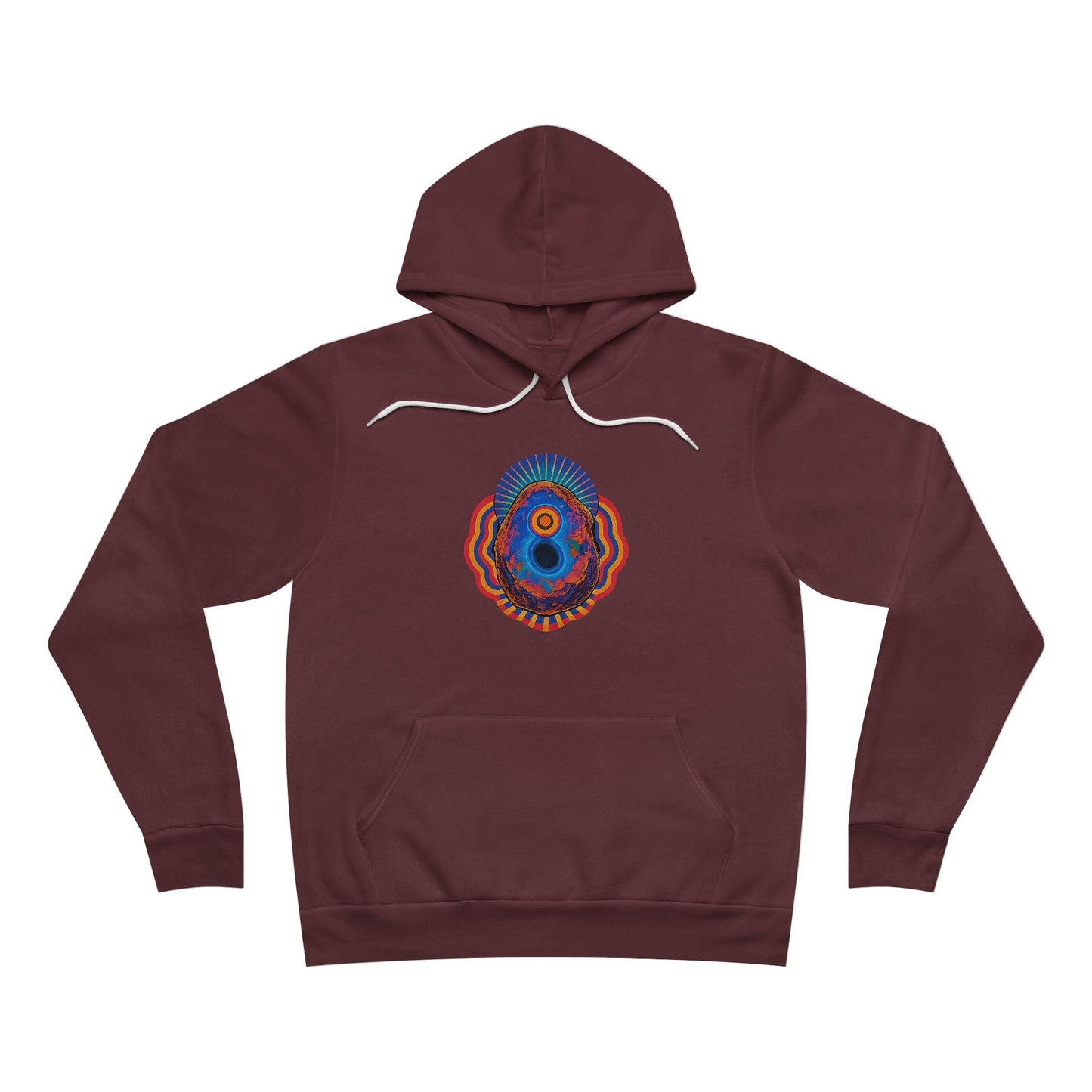 Litho-Glyph Hoodie – Ethiopian Opal Signal: Cozy Unisex Sweatshirt, Graphic Pullover for Creative Souls, Perfect Gift for Occasions, Unique Loungewear