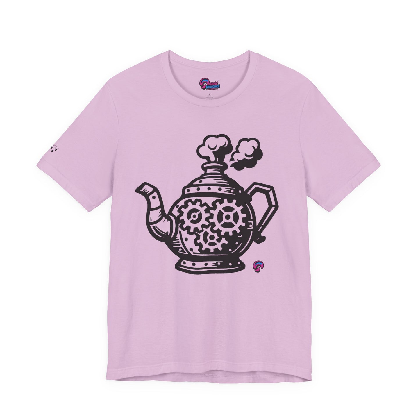 'Full Steam Teapot' by Organic Intelligence™ Unisex Tee, Casual Shirt, Cotton T-shirt