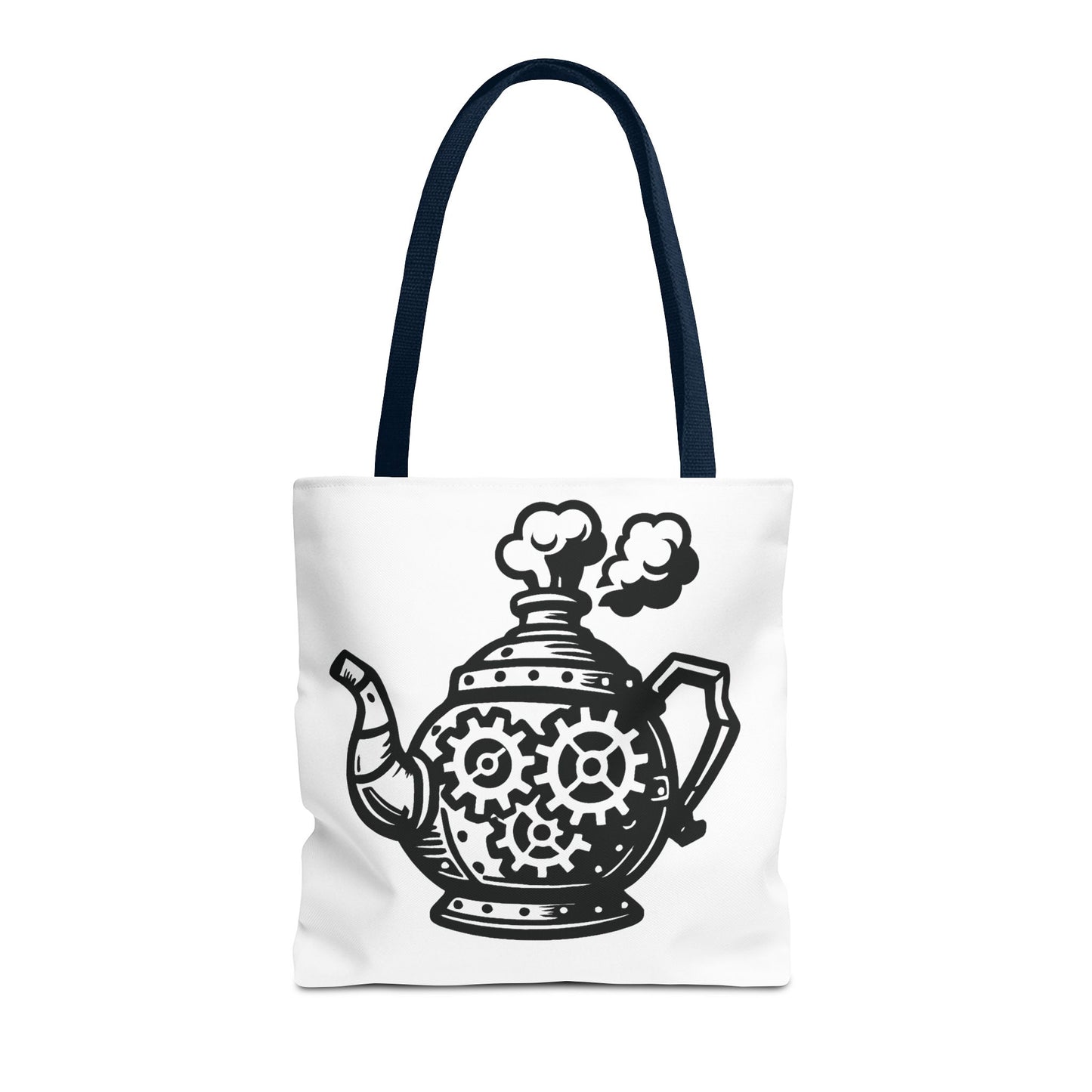 "Tea is On" Motivational Tote Bag, Gym Carryall, Workout Bag, Reusable Shopping Tote, Eco-Friendly Reusable Bag, Challenge Every System Bag