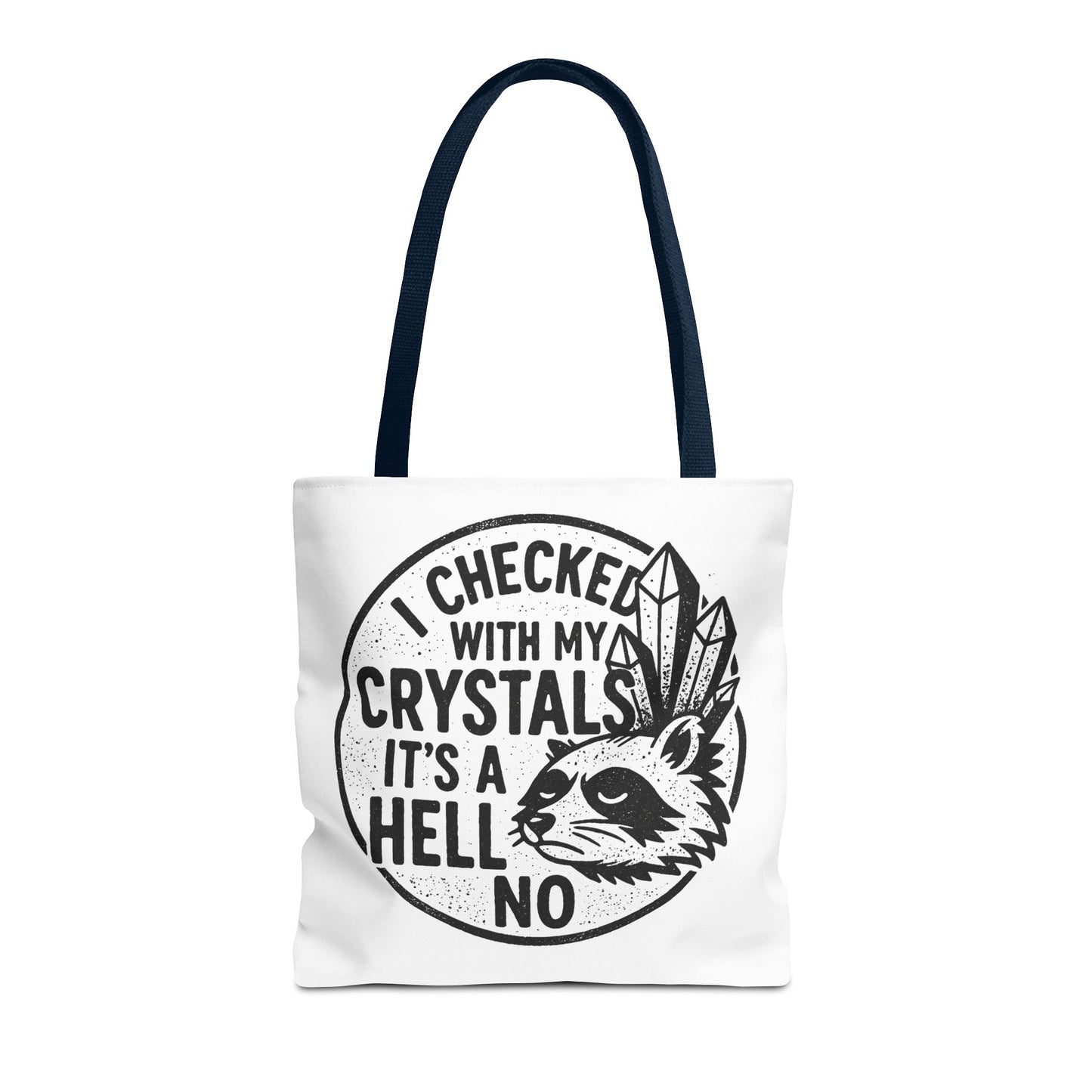 "It's a Hell No" Motivational Tote Bag, Gym Carryall, Workout Bag, Reusable Shopping Tote, Eco-Friendly Reusable Bag, Challenge Every System Bag