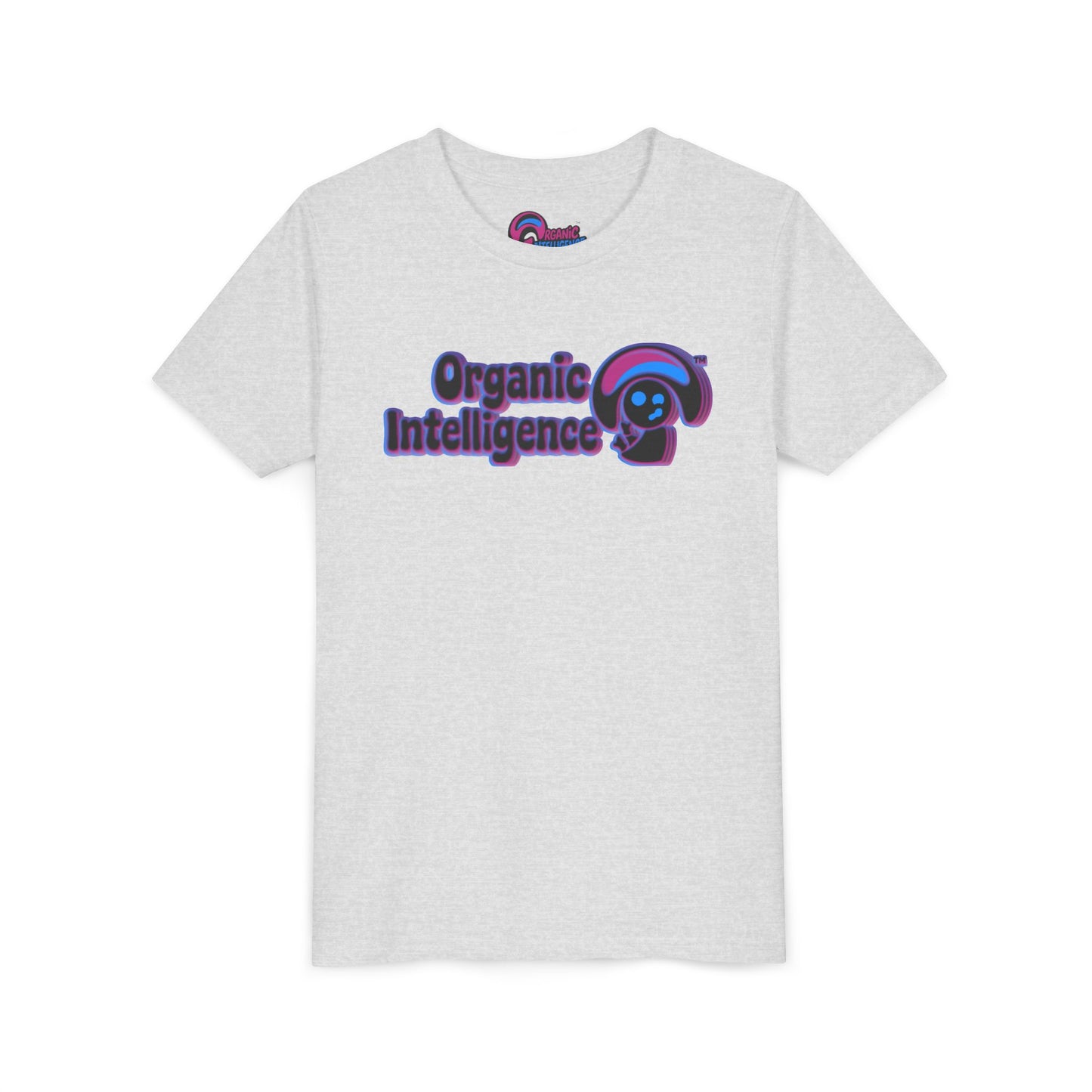 Youth Oswald Tee – Big Ideas. Small Sleeves. BY - Organic Intelligence™️ Design, Fun Kids Shirt, Trendy Youth Apparel, Unique Gift for Kids, Summer Wear