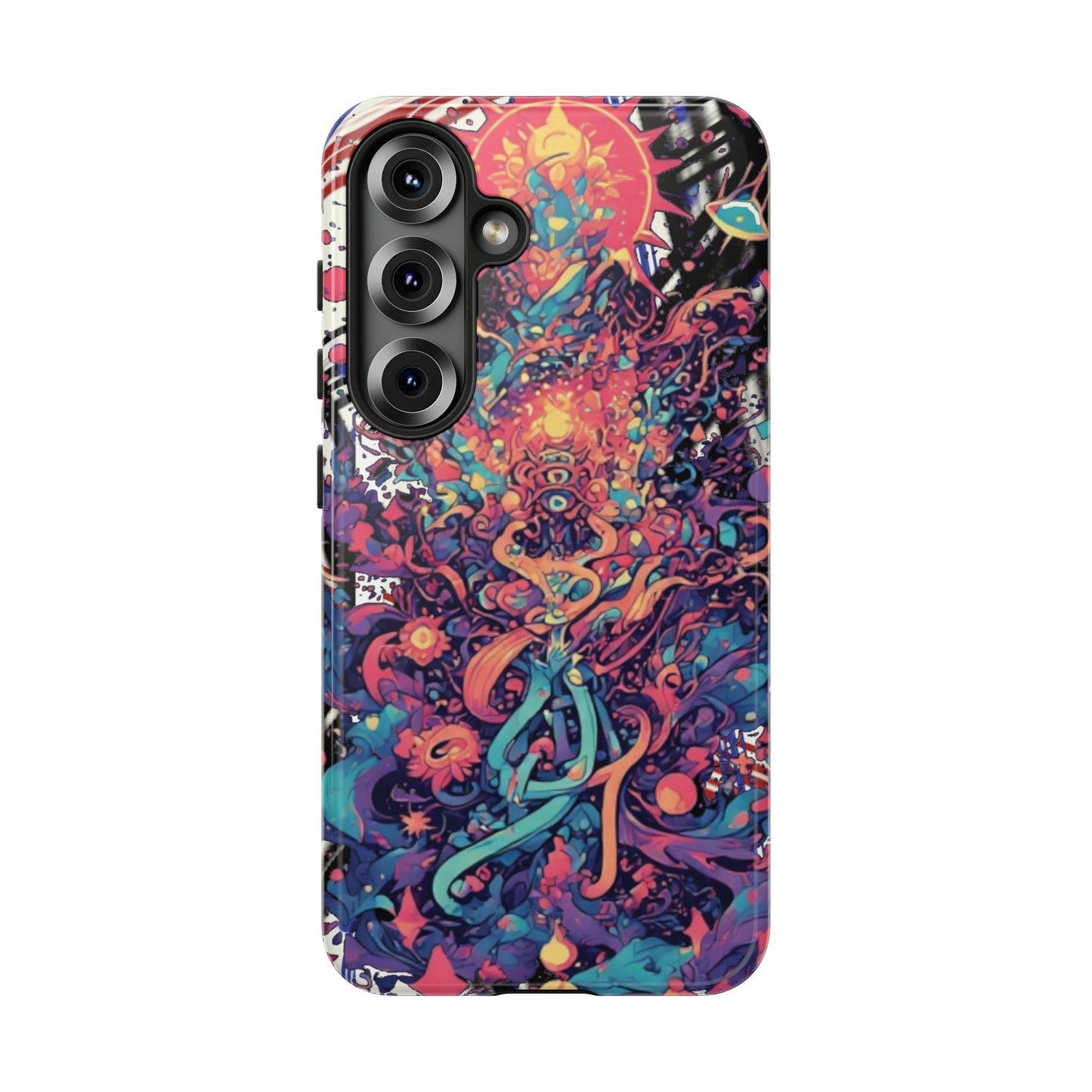 Colorful Phone Case, Unique Phone Cover, Tough Cases, Artistic Smartphone Protector, Gifts for Her