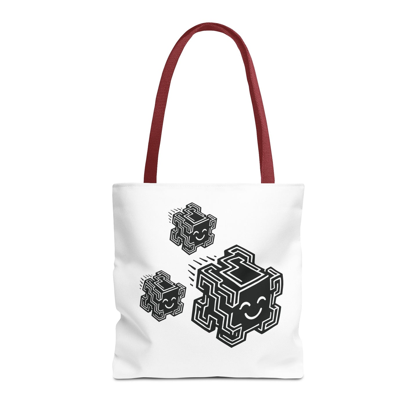 "Glitchee Fam" Motivational Tote Bag, Gym Carryall, Workout Bag, Reusable Shopping Tote, Eco-Friendly Reusable Bag, Challenge Every System Bag