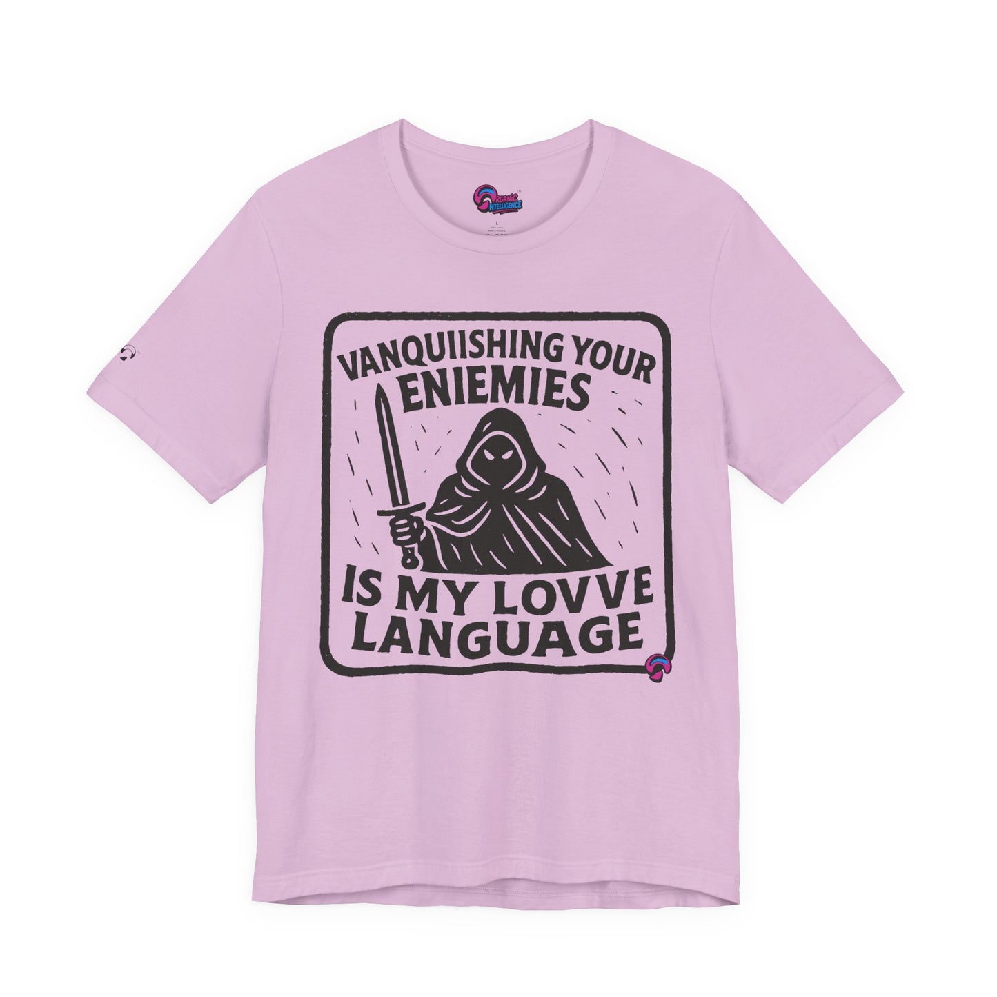 Vanquishing Tee – Love Language Edition by Organic Intelligence™ Unisex Tee, Casual Shirt, Cotton T-shirt
