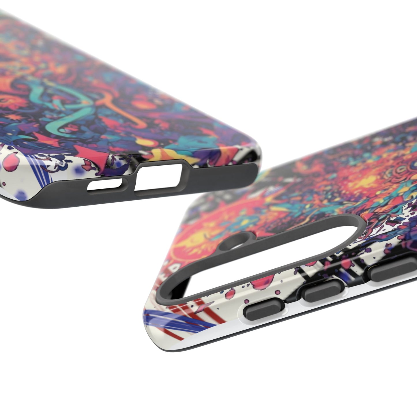 Colorful Phone Case, Unique Phone Cover, Tough Cases, Artistic Smartphone Protector, Gifts for Her