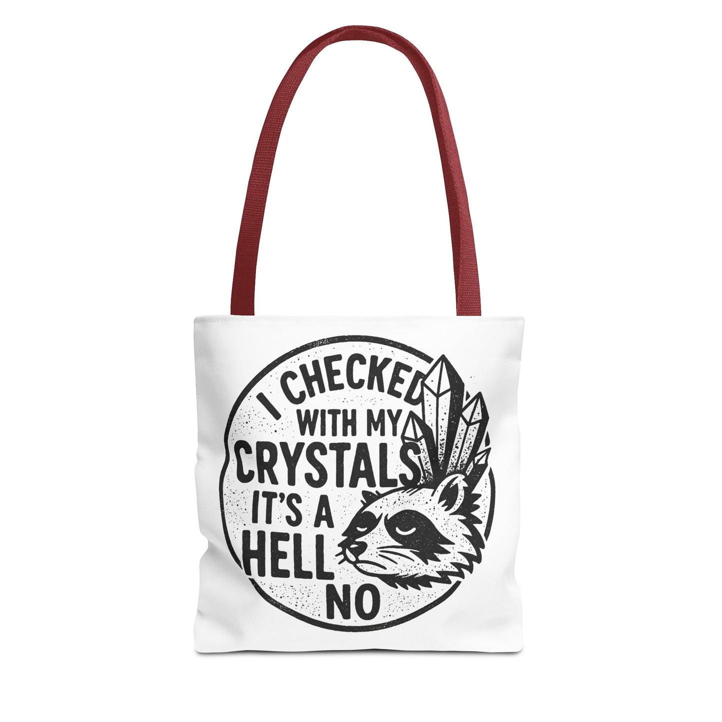 "It's a Hell No" Motivational Tote Bag, Gym Carryall, Workout Bag, Reusable Shopping Tote, Eco-Friendly Reusable Bag, Challenge Every System Bag
