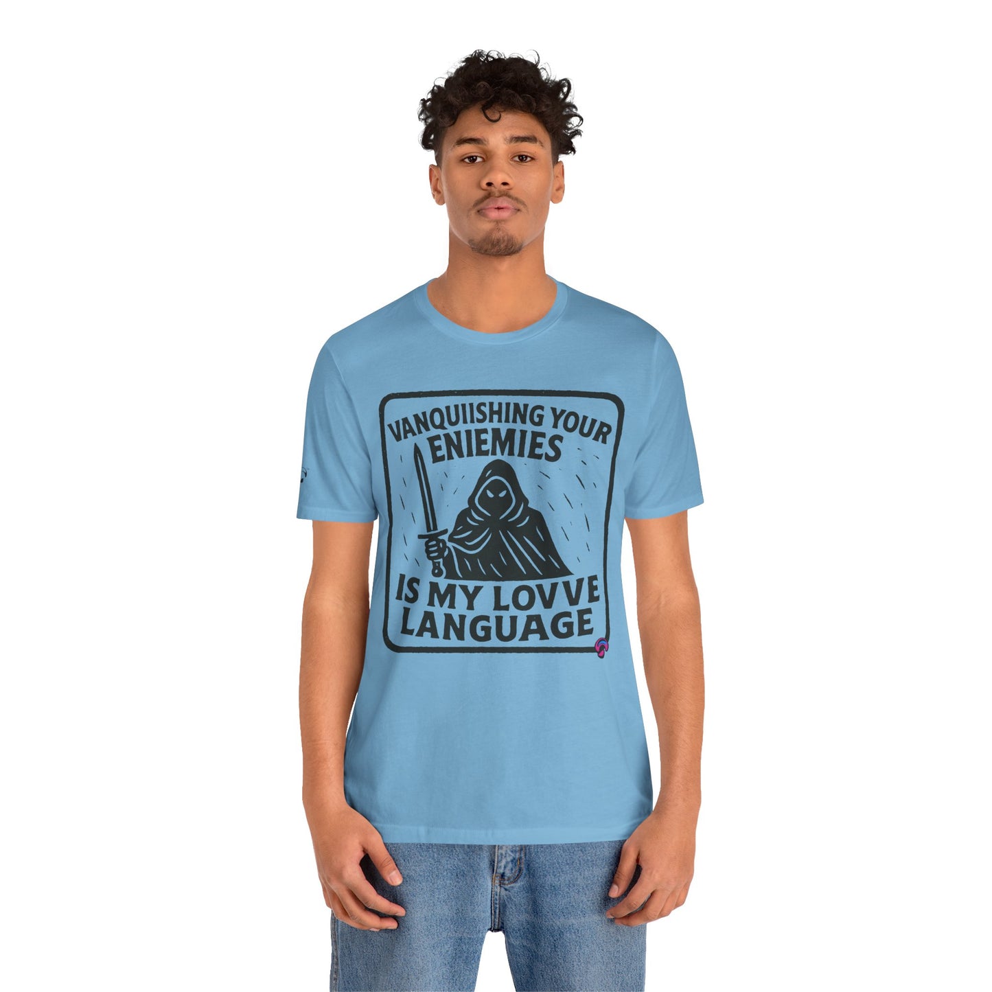 Vanquishing Tee – Love Language Edition by Organic Intelligence™ Unisex Tee, Casual Shirt, Cotton T-shirt