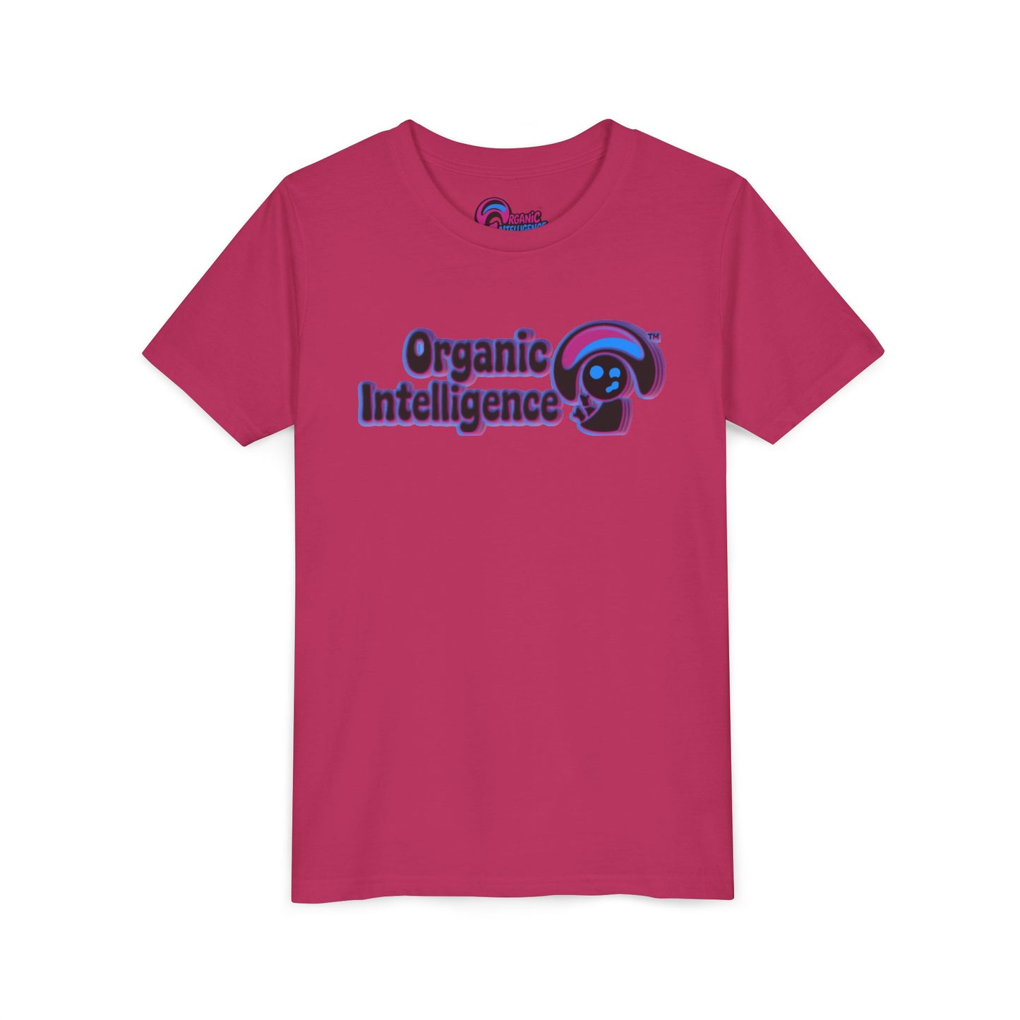 Youth Oswald Tee – Big Ideas. Small Sleeves. BY - Organic Intelligence™️ Design, Fun Kids Shirt, Trendy Youth Apparel, Unique Gift for Kids, Summer Wear