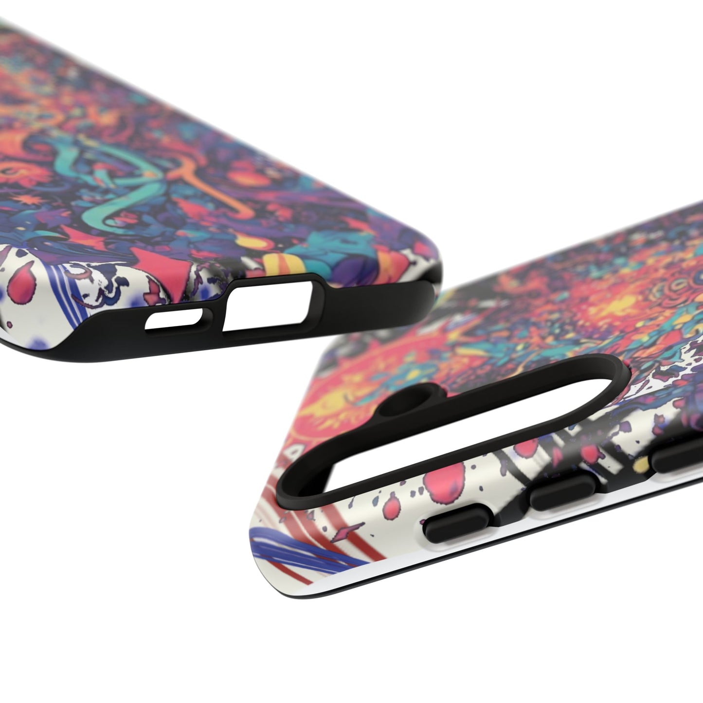Colorful Phone Case, Unique Phone Cover, Tough Cases, Artistic Smartphone Protector, Gifts for Her