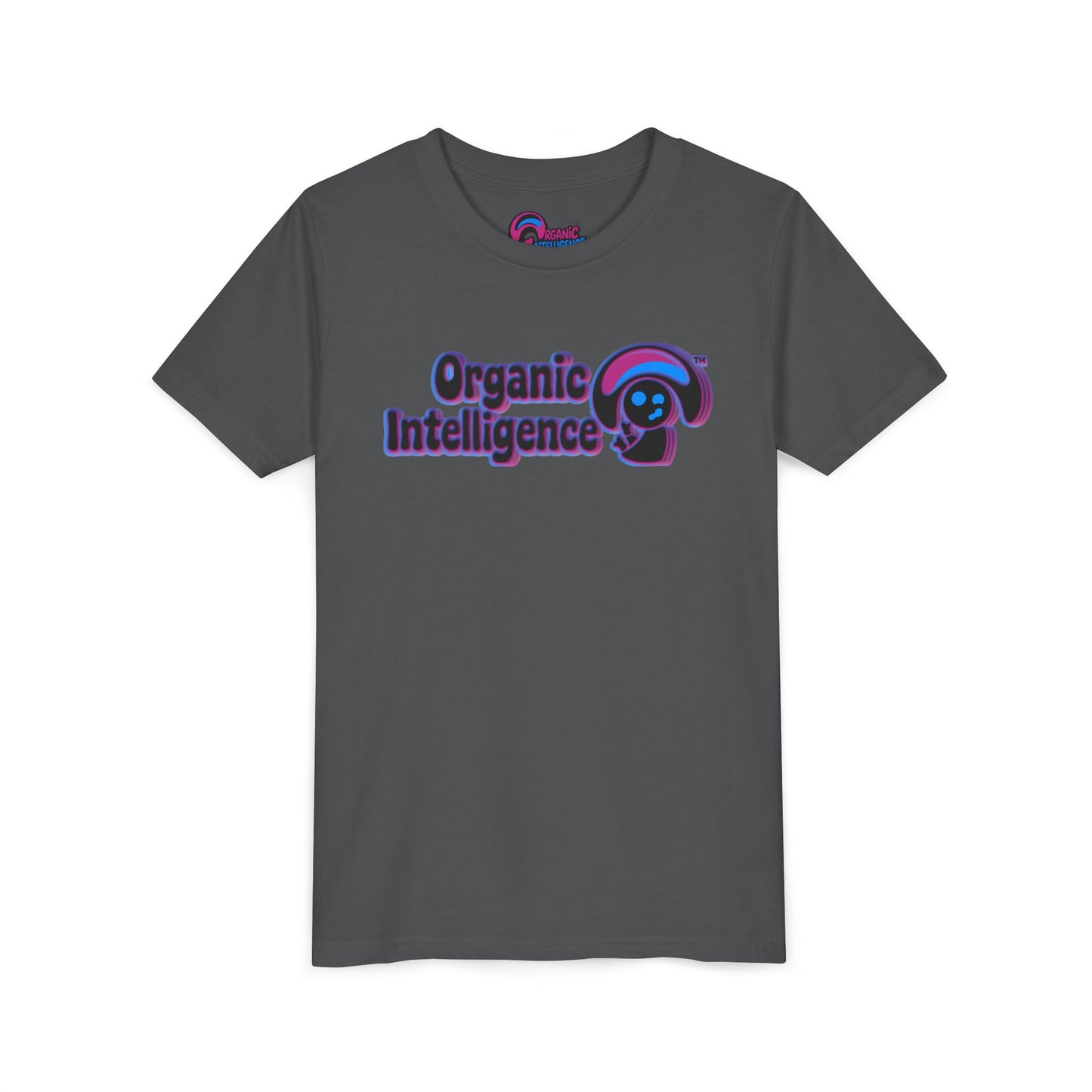 Youth Oswald Tee – Big Ideas. Small Sleeves. BY - Organic Intelligence™️ Design, Fun Kids Shirt, Trendy Youth Apparel, Unique Gift for Kids, Summer Wear