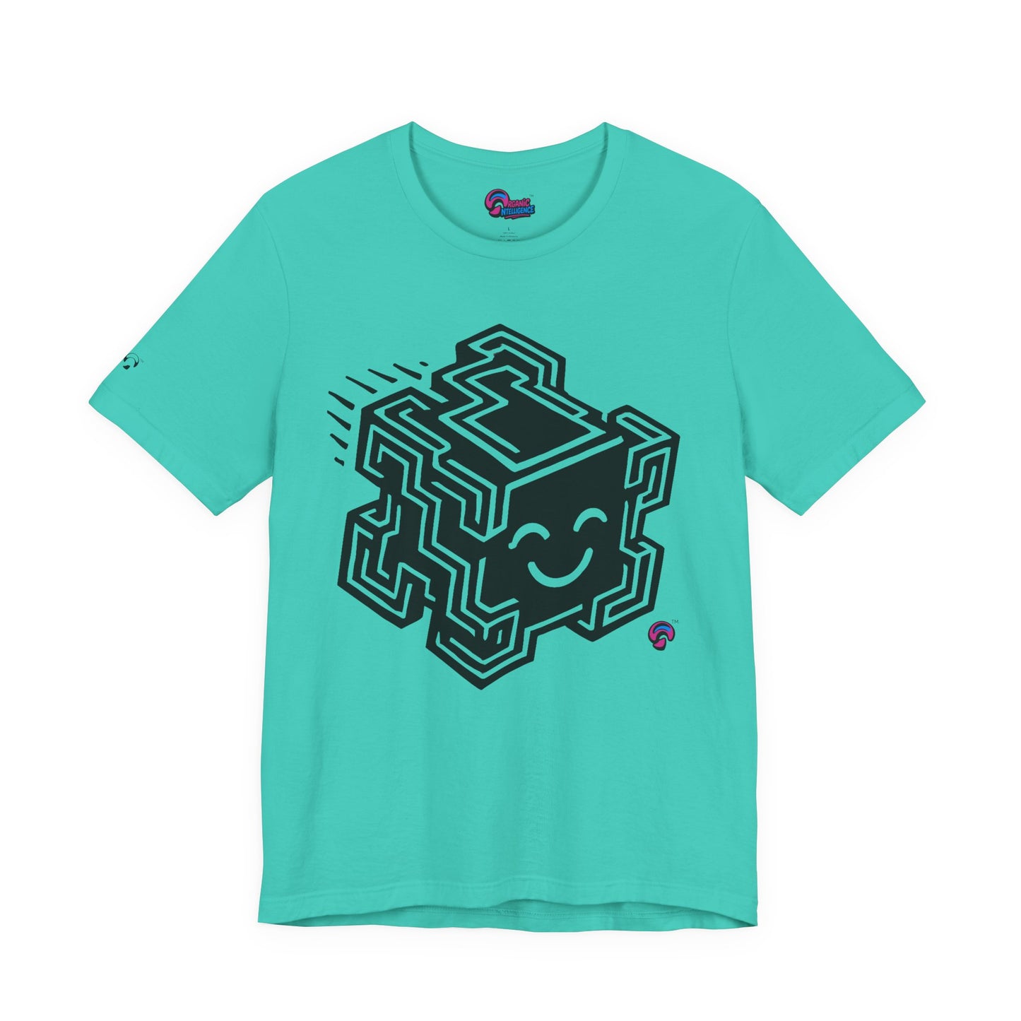 "Glitchee" by Organic Intelligence™ Unisex Tee, Casual Shirt, Cotton