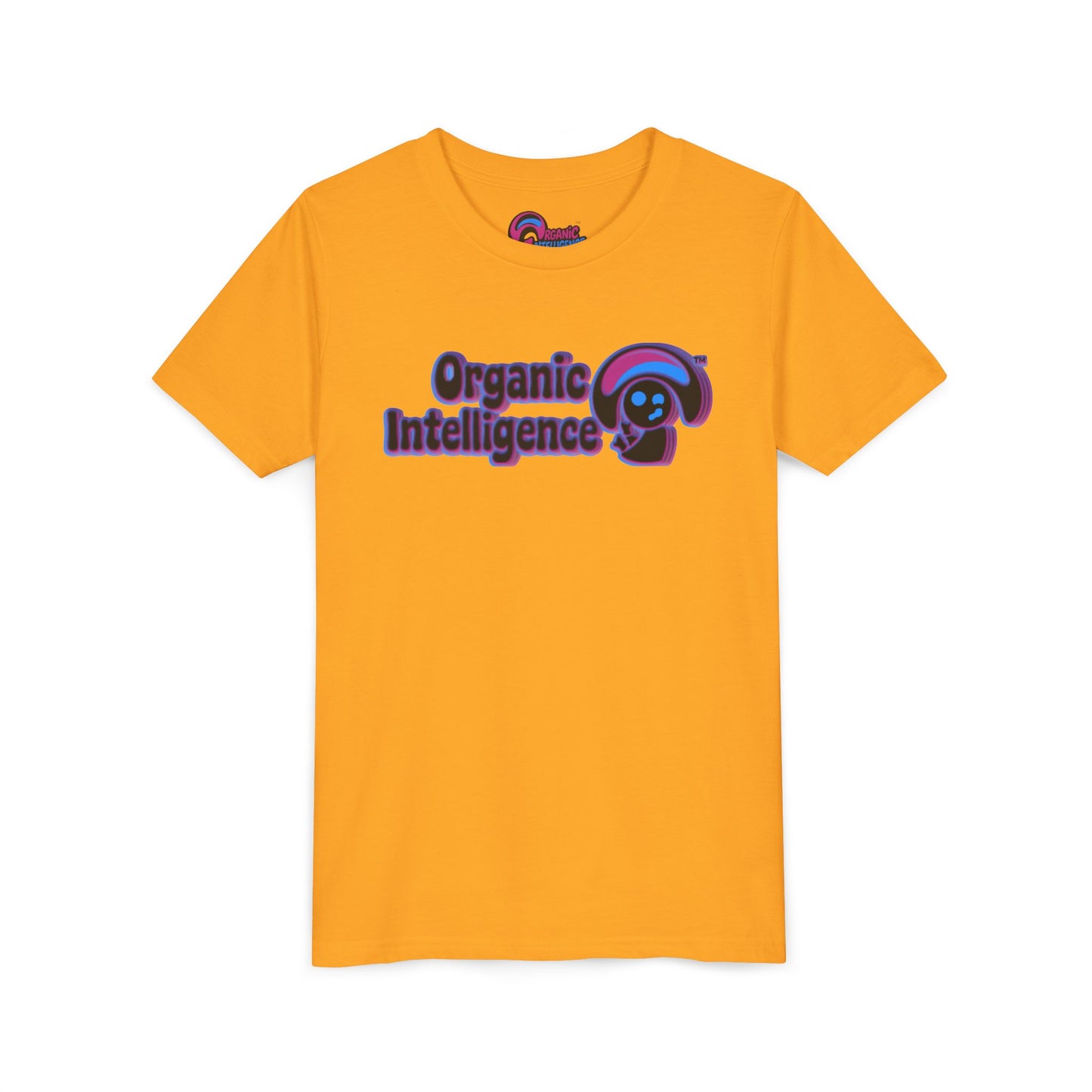 Youth Oswald Tee – Big Ideas. Small Sleeves. BY - Organic Intelligence™️ Design, Fun Kids Shirt, Trendy Youth Apparel, Unique Gift for Kids, Summer Wear