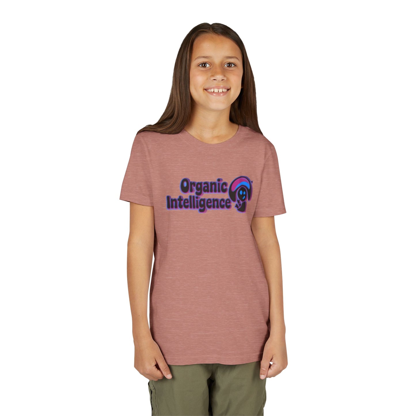 Youth Oswald Tee – Big Ideas. Small Sleeves. BY - Organic Intelligence™️ Design, Fun Kids Shirt, Trendy Youth Apparel, Unique Gift for Kids, Summer Wear