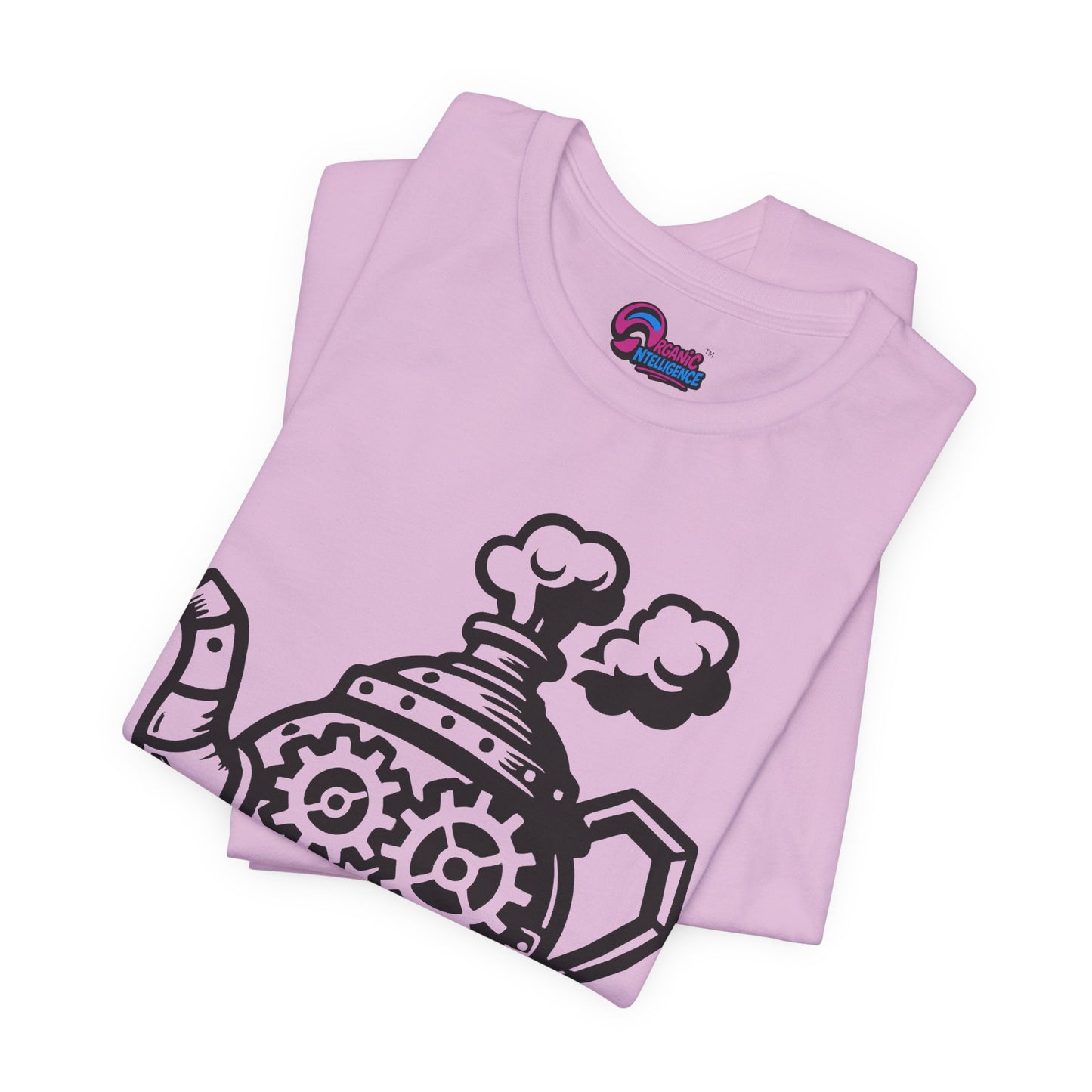 'Full Steam Teapot' by Organic Intelligence™ Unisex Tee, Casual Shirt, Cotton T-shirt