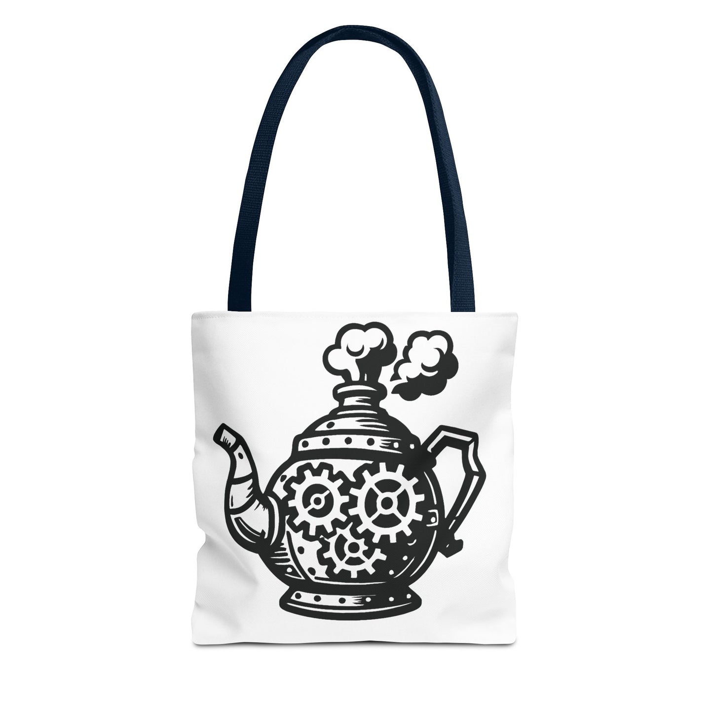 "Tea is On" Motivational Tote Bag, Gym Carryall, Workout Bag, Reusable Shopping Tote, Eco-Friendly Reusable Bag, Challenge Every System Bag