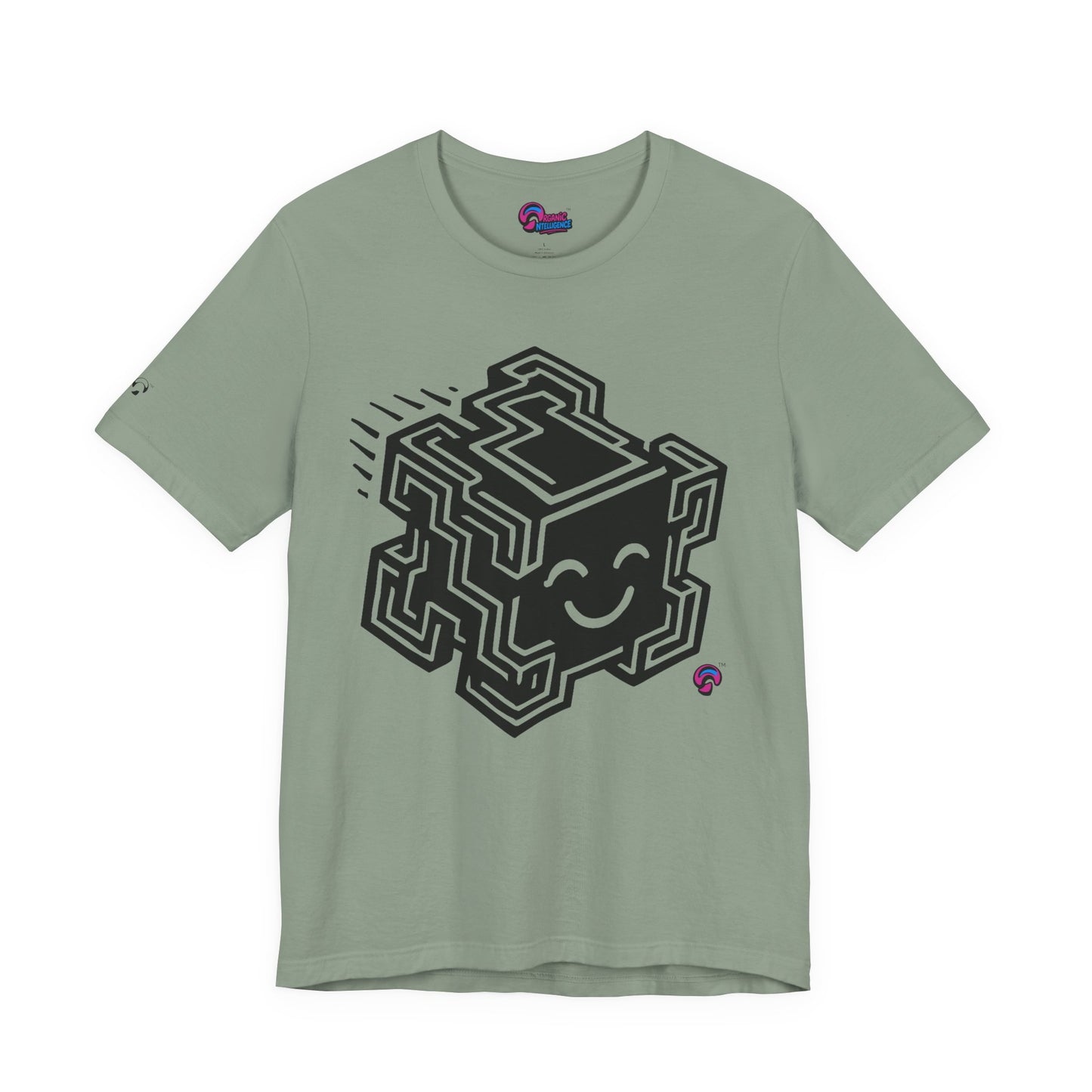 "Glitchee" by Organic Intelligence™ Unisex Tee, Casual Shirt, Cotton
