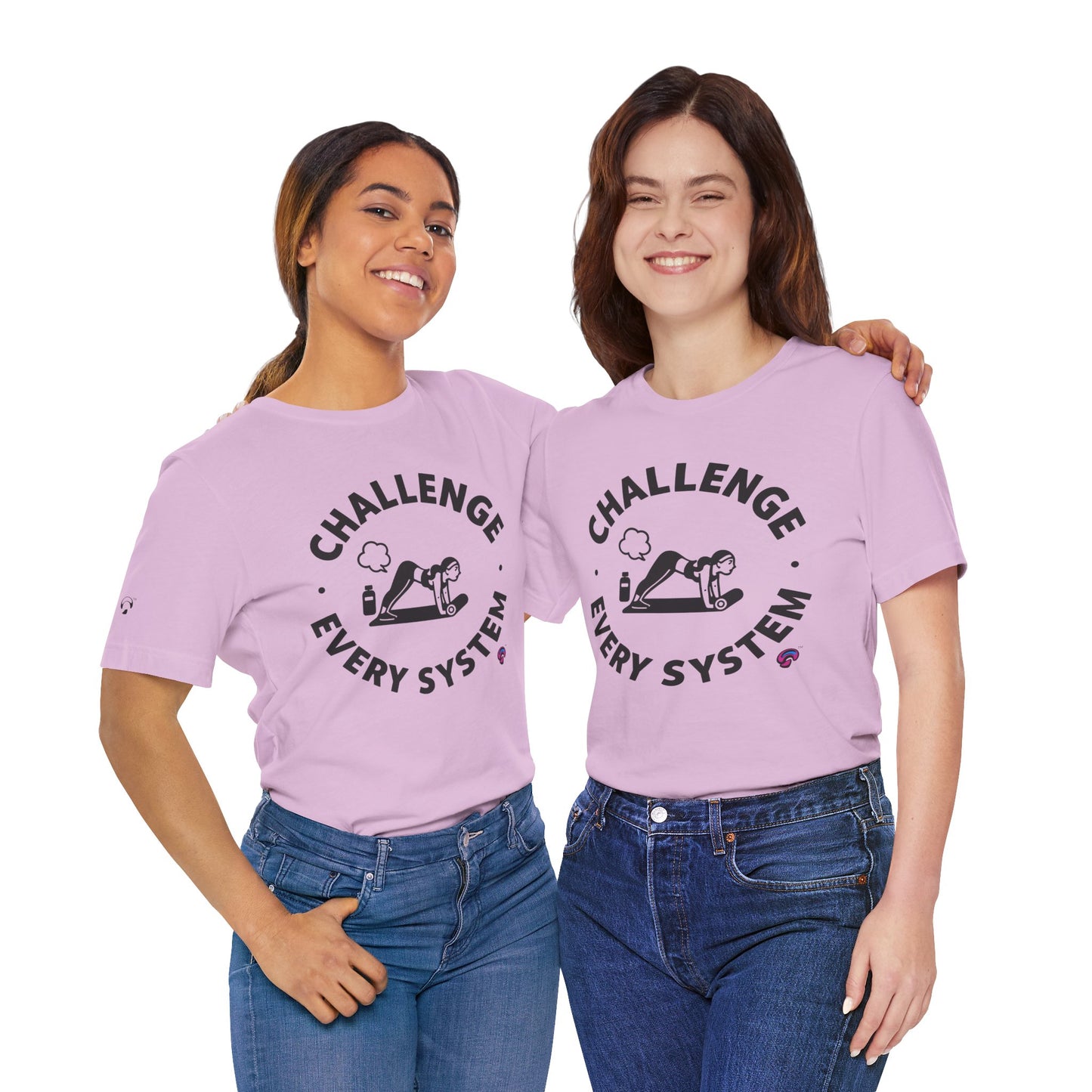 'Challenge Every System' by Organic Intelligence™ Unisex Tee, Casual Shirt, Cotton T-shirt