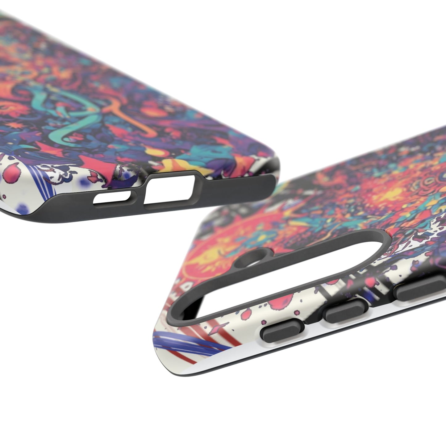 Colorful Phone Case, Unique Phone Cover, Tough Cases, Artistic Smartphone Protector, Gifts for Her