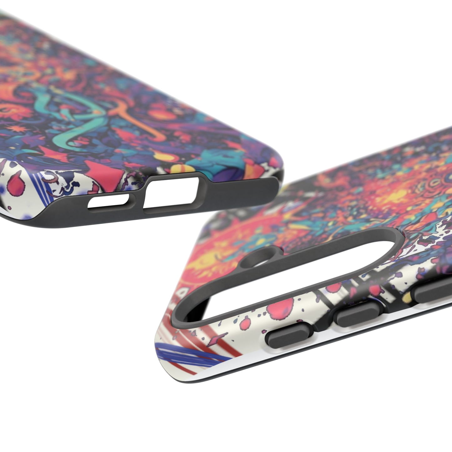 Colorful Phone Case, Unique Phone Cover, Tough Cases, Artistic Smartphone Protector, Gifts for Her