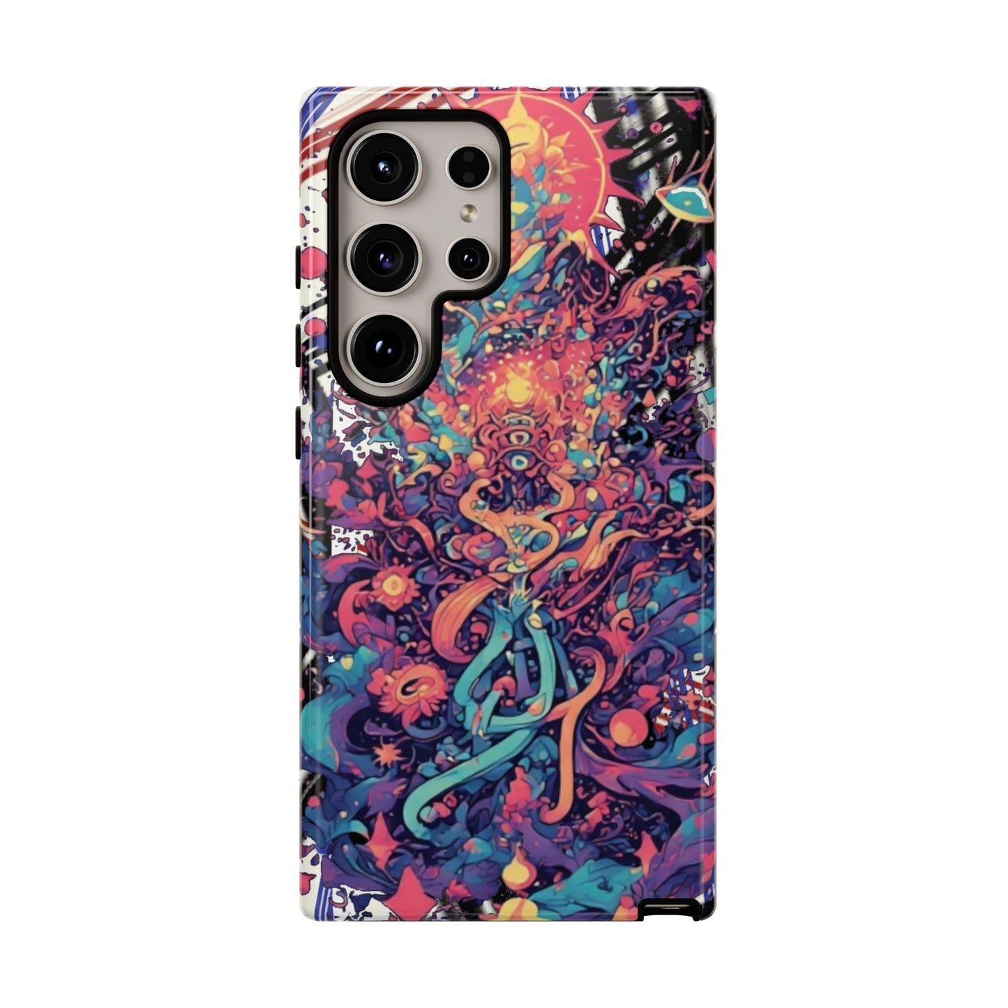 Colorful Phone Case, Unique Phone Cover, Tough Cases, Artistic Smartphone Protector, Gifts for Her