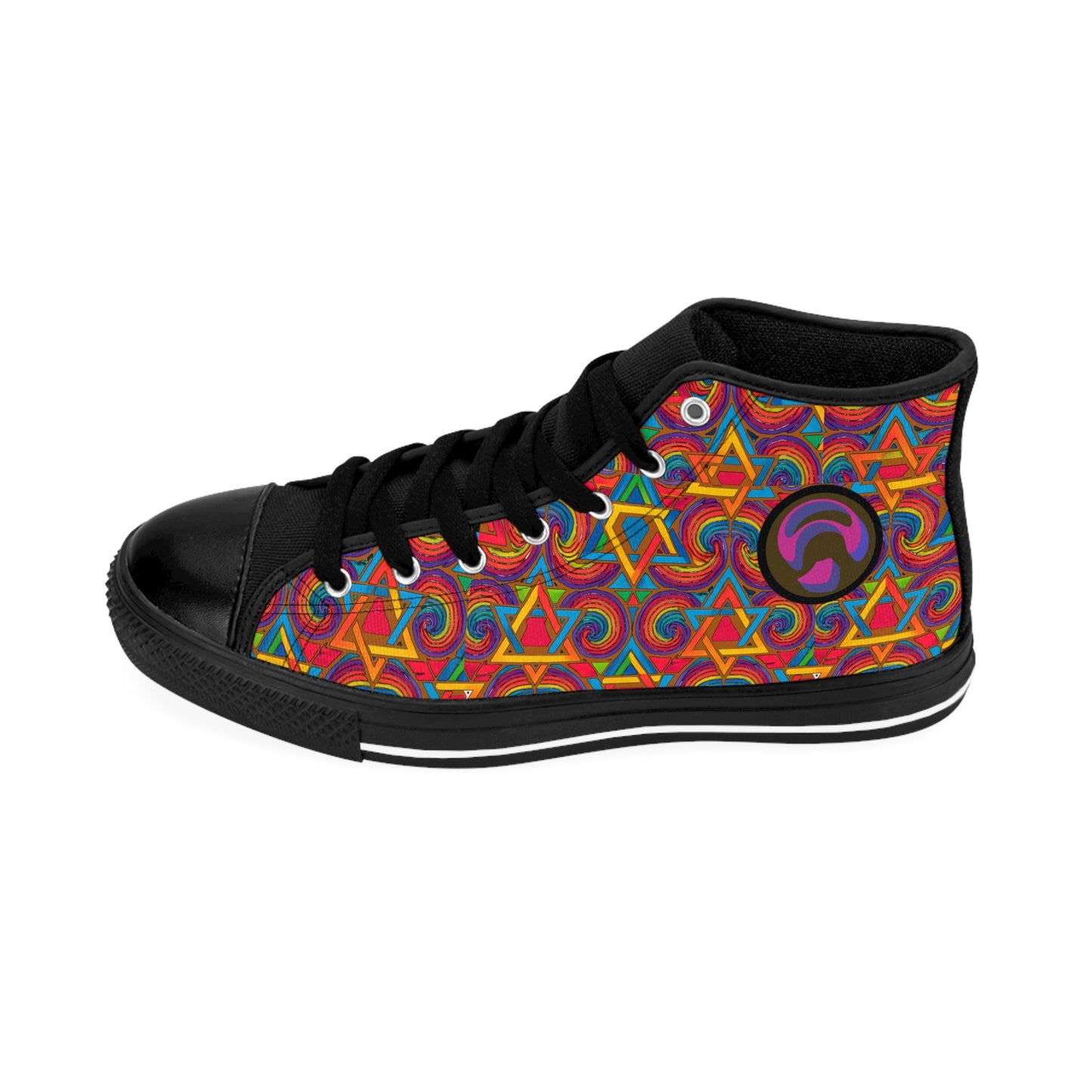 Sneakers Cosmic Connection Pattern Design