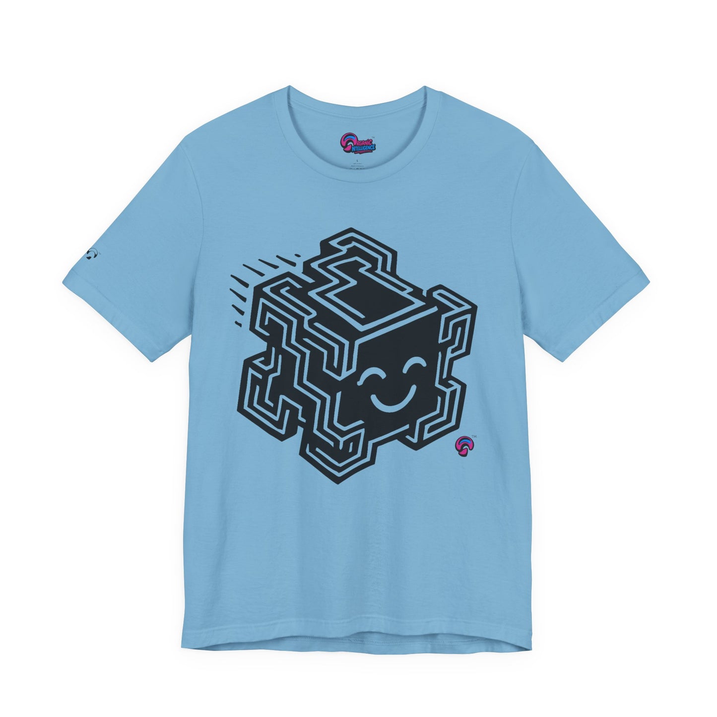 "Glitchee" by Organic Intelligence™ Unisex Tee, Casual Shirt, Cotton