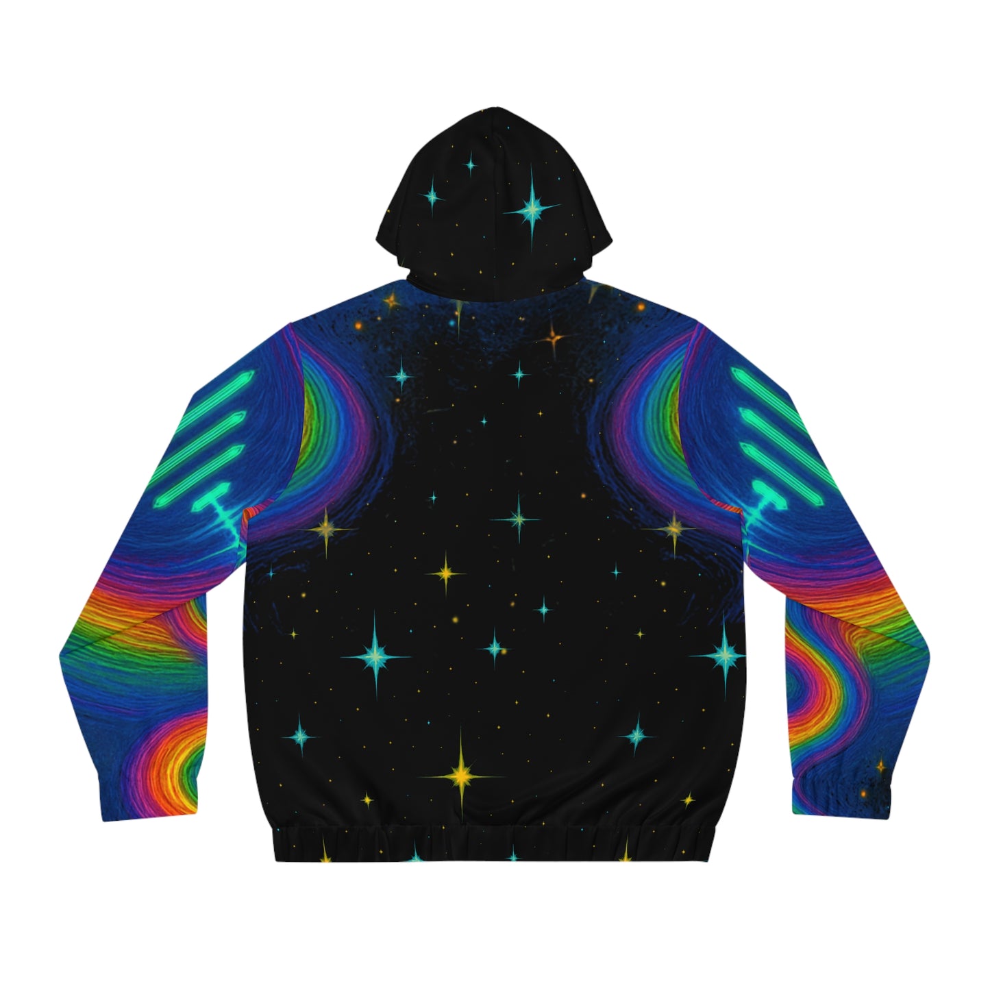 Full-Zip Hoodie Cosmic Journey Friendship Design