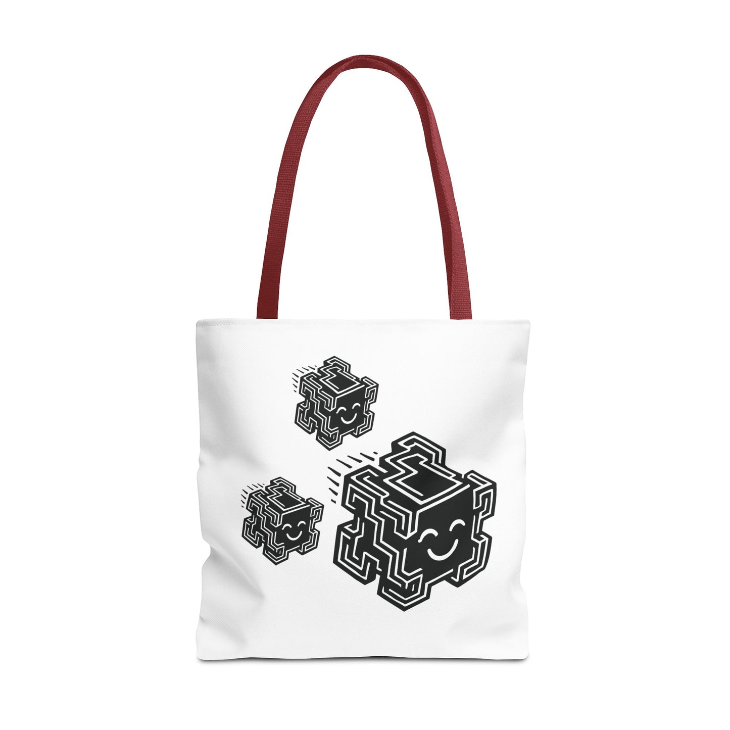 "Glitchee Fam" Motivational Tote Bag, Gym Carryall, Workout Bag, Reusable Shopping Tote, Eco-Friendly Reusable Bag, Challenge Every System Bag