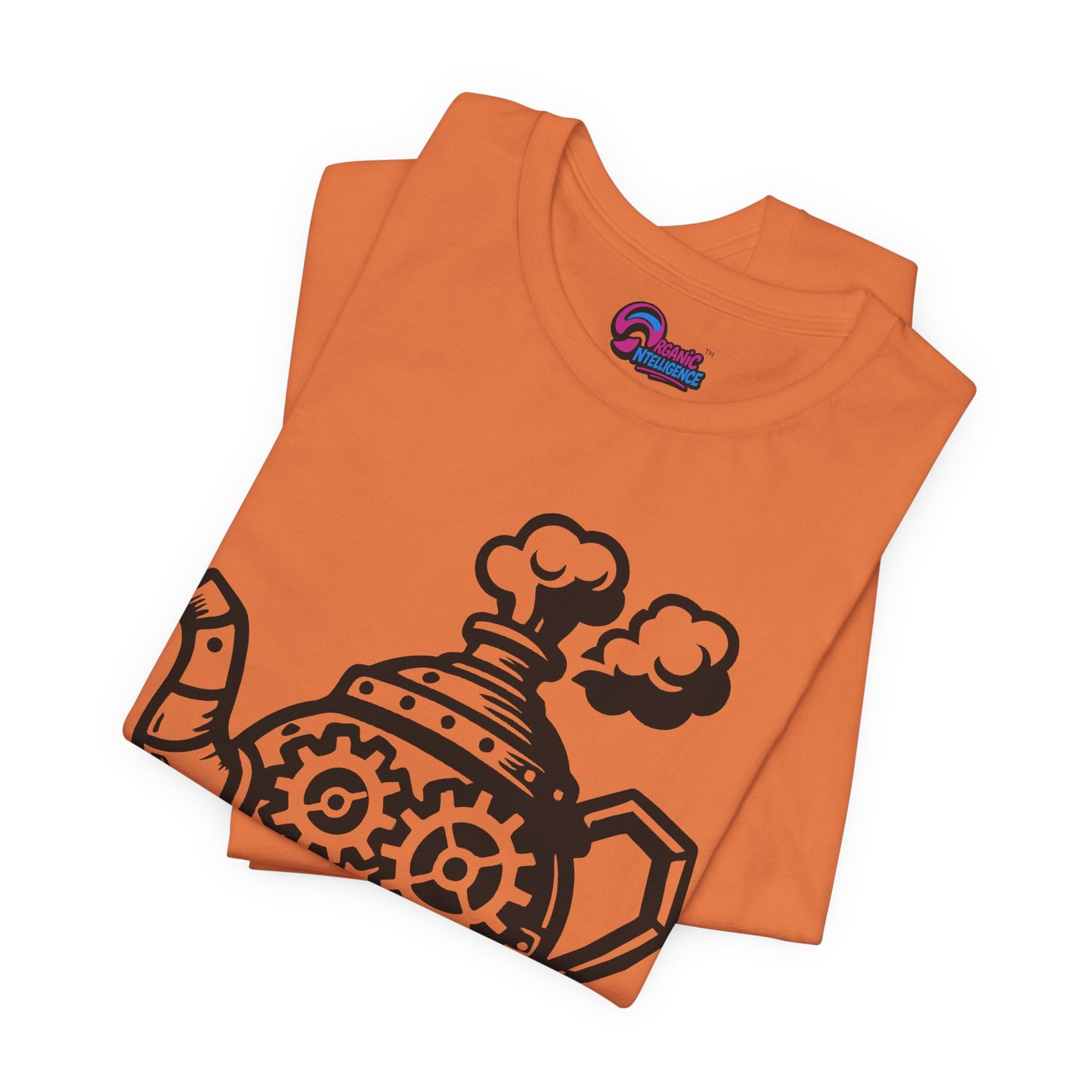 'Full Steam Teapot' by Organic Intelligence™ Unisex Tee, Casual Shirt, Cotton T-shirt