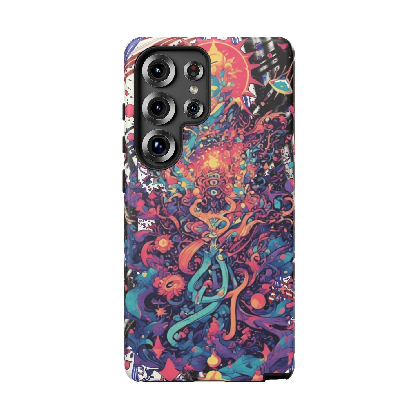 Colorful Phone Case, Unique Phone Cover, Tough Cases, Artistic Smartphone Protector, Gifts for Her