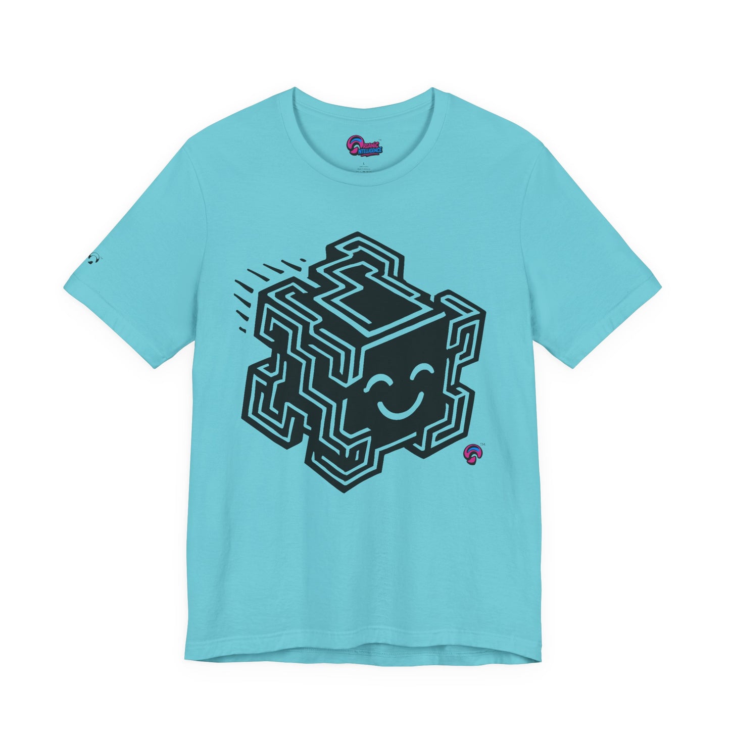 "Glitchee" by Organic Intelligence™ Unisex Tee, Casual Shirt, Cotton