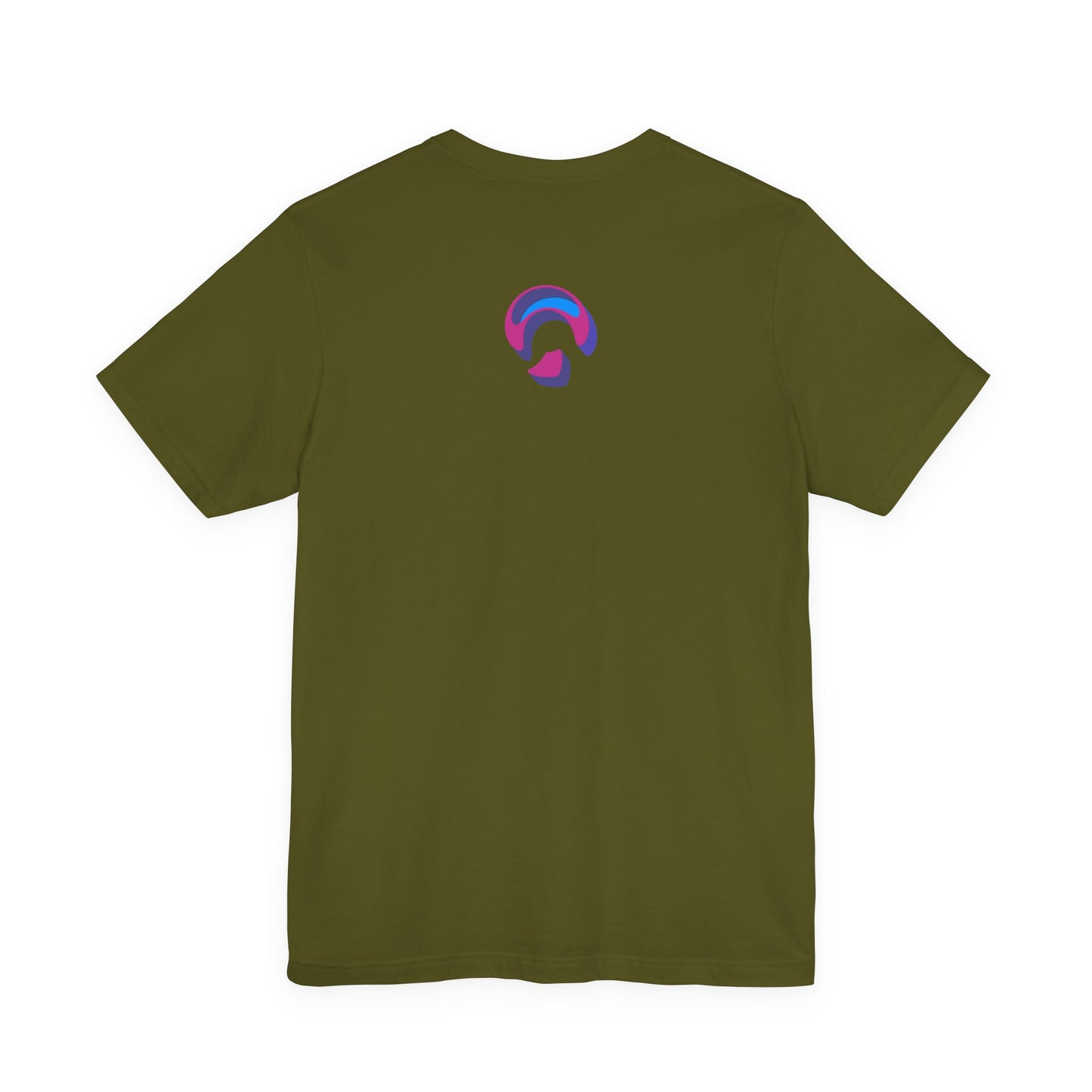 Vibrant Mandala Short Sleeve Tee, Unisex Art Shirt, Colorful Graphic Tee, Bohemian Style T-Shirt, Festival Apparel, Psychedelic Wear