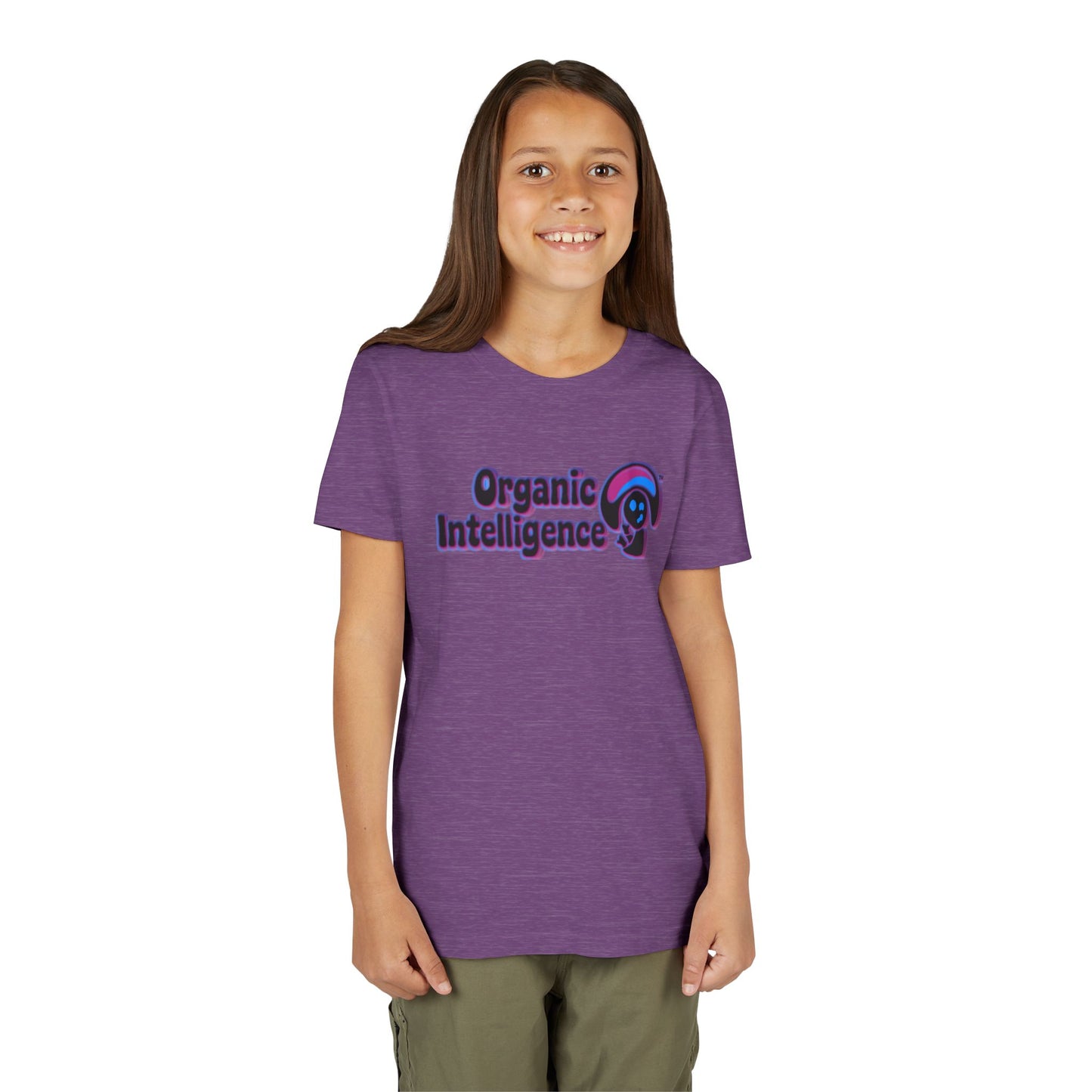 Youth Oswald Tee – Big Ideas. Small Sleeves. BY - Organic Intelligence™️ Design, Fun Kids Shirt, Trendy Youth Apparel, Unique Gift for Kids, Summer Wear