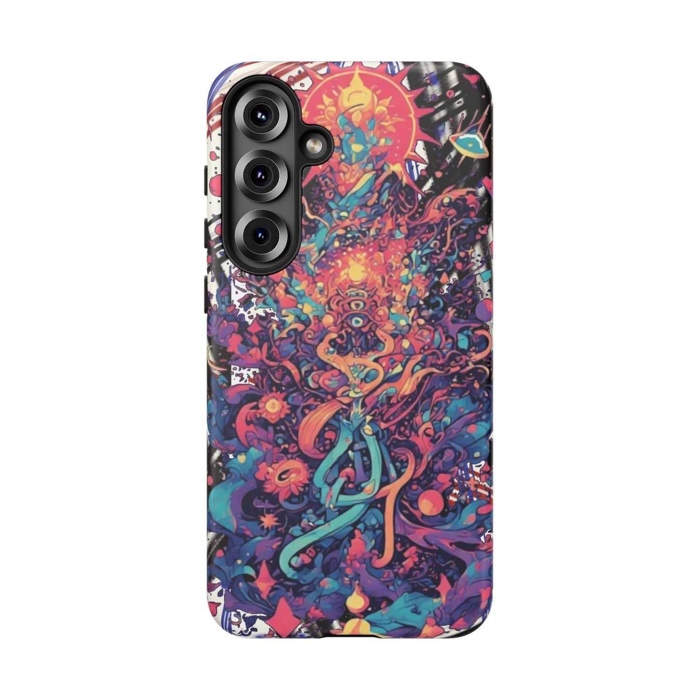 Colorful Phone Case, Unique Phone Cover, Tough Cases, Artistic Smartphone Protector, Gifts for Her