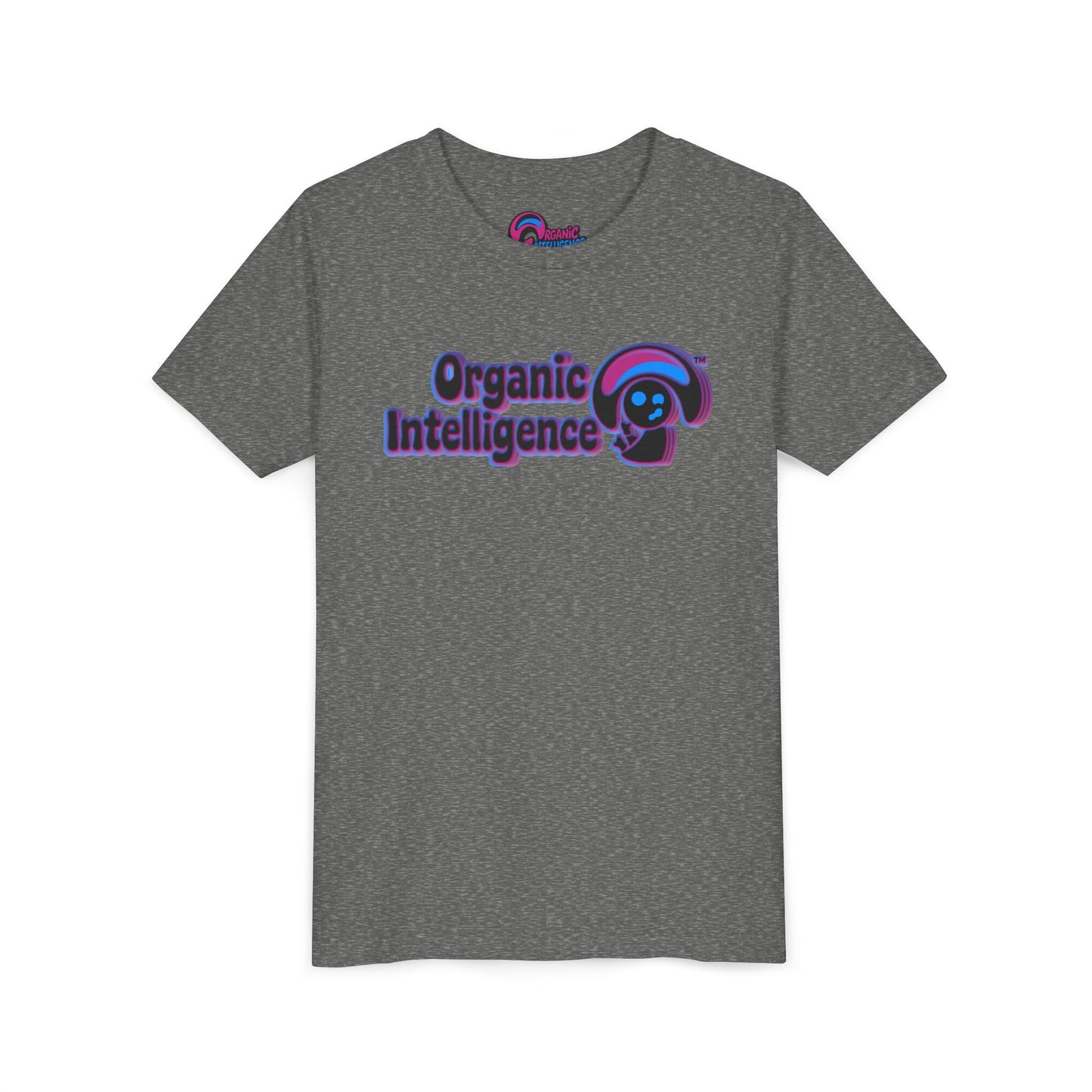 Youth Oswald Tee – Big Ideas. Small Sleeves. BY - Organic Intelligence™️ Design, Fun Kids Shirt, Trendy Youth Apparel, Unique Gift for Kids, Summer Wear
