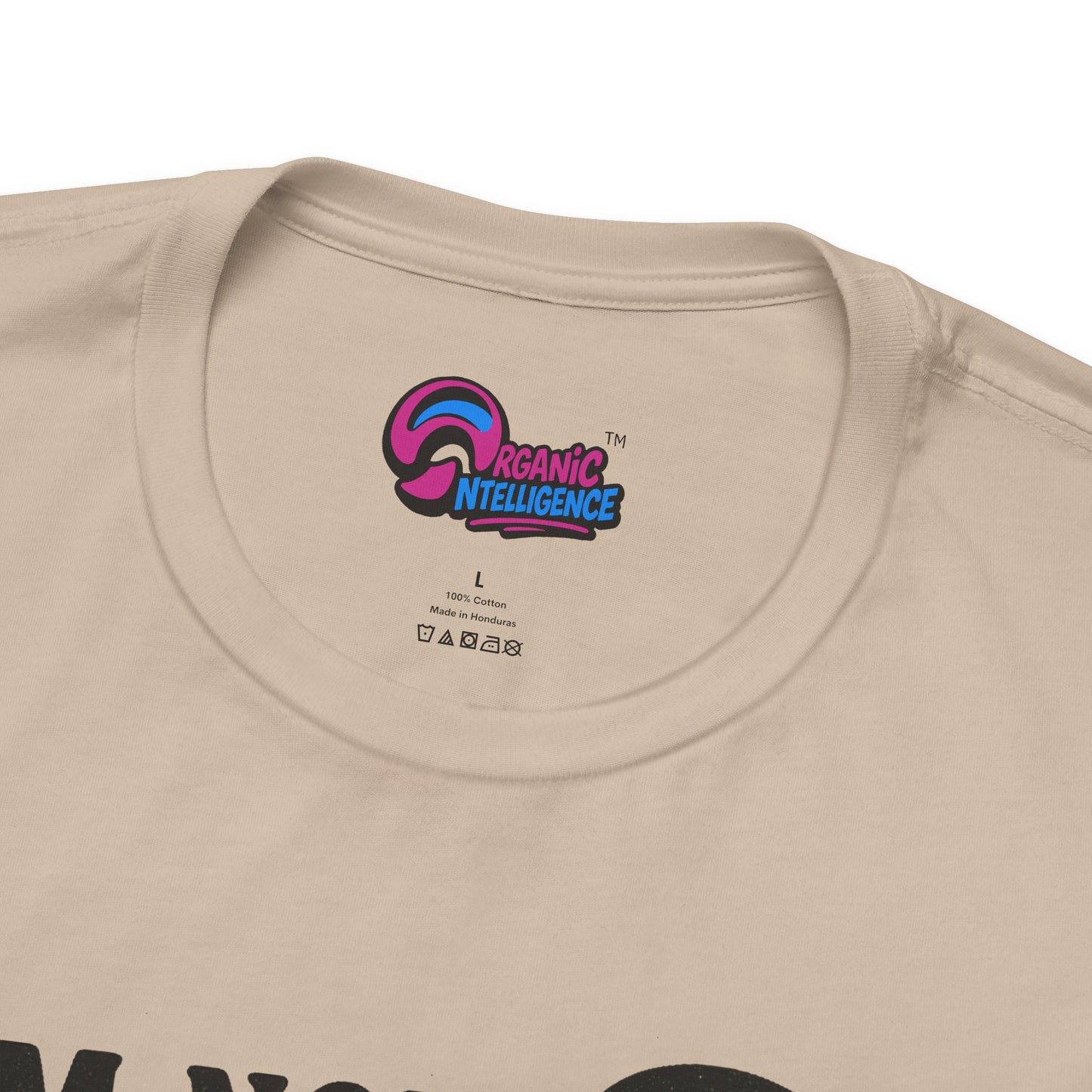 Aggressively Noticing Tee – Spiritual Side-Eye Edition by Organic Intelligence™ Unisex Tee, Casual Shirt, Cotton T-shirt
