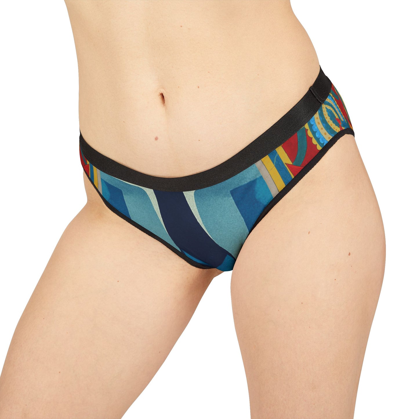 Women's Underwear - Protection and Perspective Panties with Body Inspired Shapework