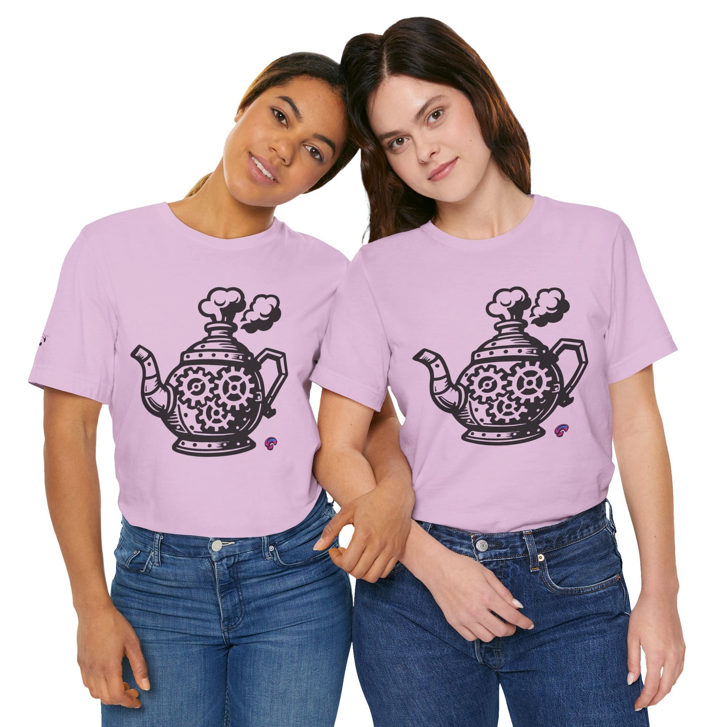 'Full Steam Teapot' by Organic Intelligence™ Unisex Tee, Casual Shirt, Cotton T-shirt