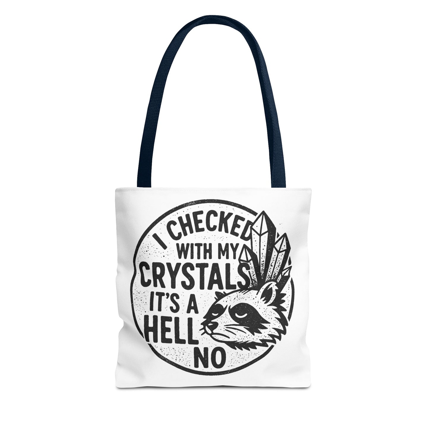 "It's a Hell No" Motivational Tote Bag, Gym Carryall, Workout Bag, Reusable Shopping Tote, Eco-Friendly Reusable Bag, Challenge Every System Bag