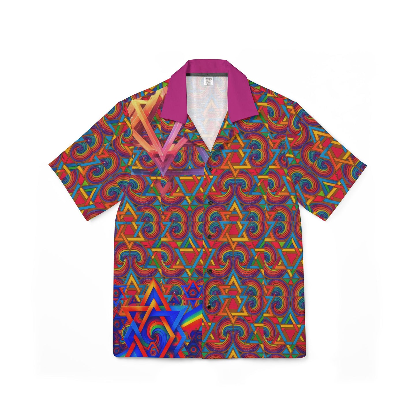 Vibrant Men's Hawaiian Camp Shirt, Perfect for Beach Days, Summer BBQs, Luau Parties, Travel, Relaxation