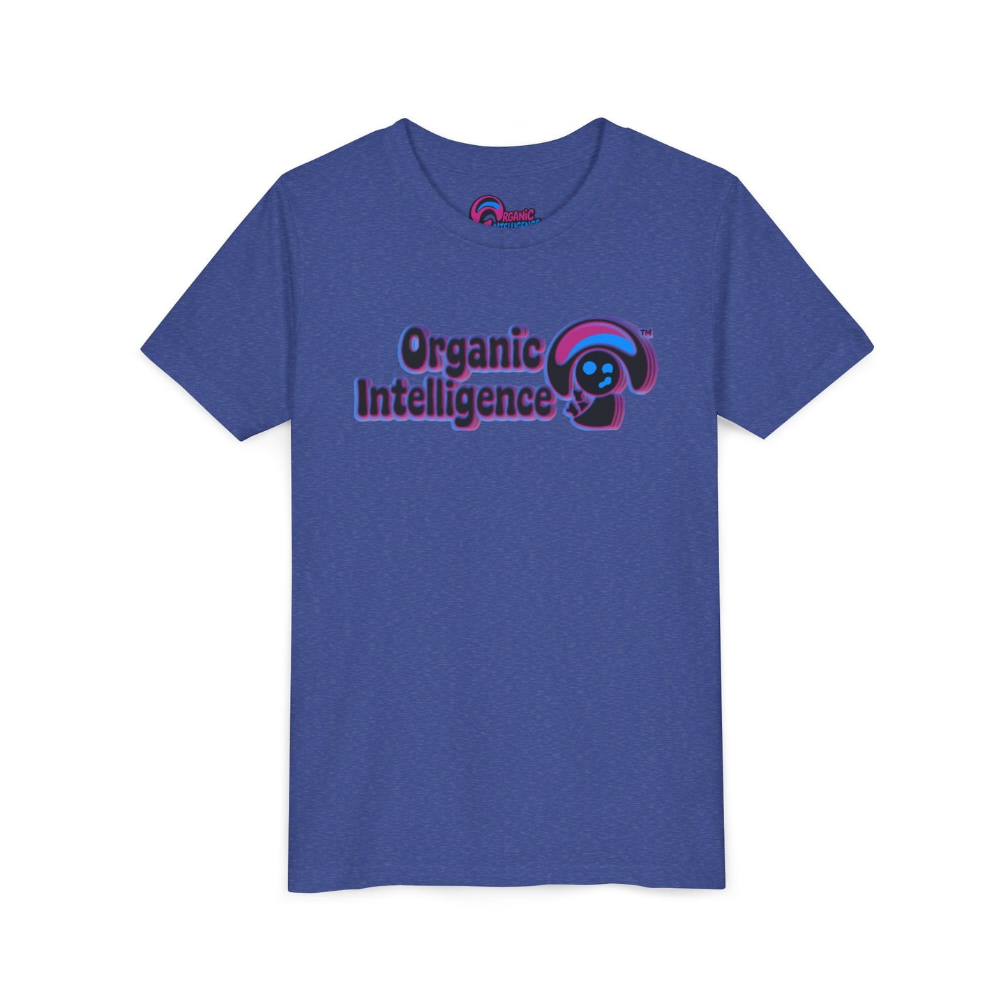 Youth Oswald Tee – Big Ideas. Small Sleeves. BY - Organic Intelligence™️ Design, Fun Kids Shirt, Trendy Youth Apparel, Unique Gift for Kids, Summer Wear