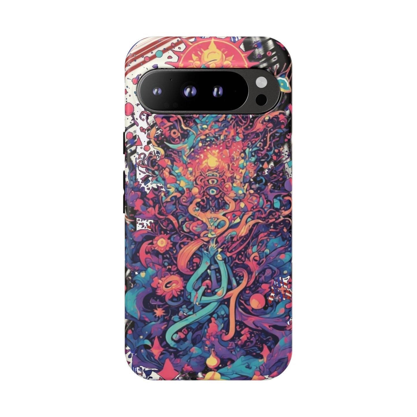 Colorful Phone Case, Unique Phone Cover, Tough Cases, Artistic Smartphone Protector, Gifts for Her