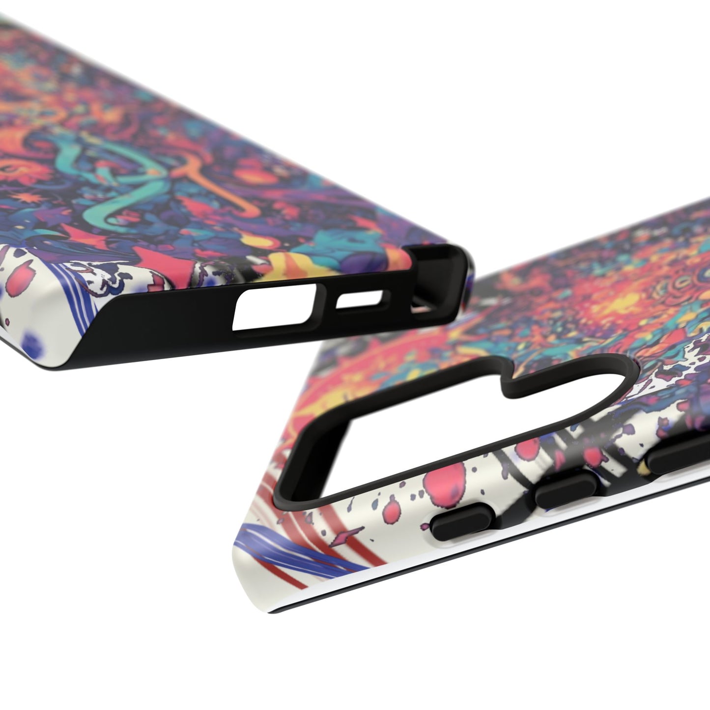 Colorful Phone Case, Unique Phone Cover, Tough Cases, Artistic Smartphone Protector, Gifts for Her